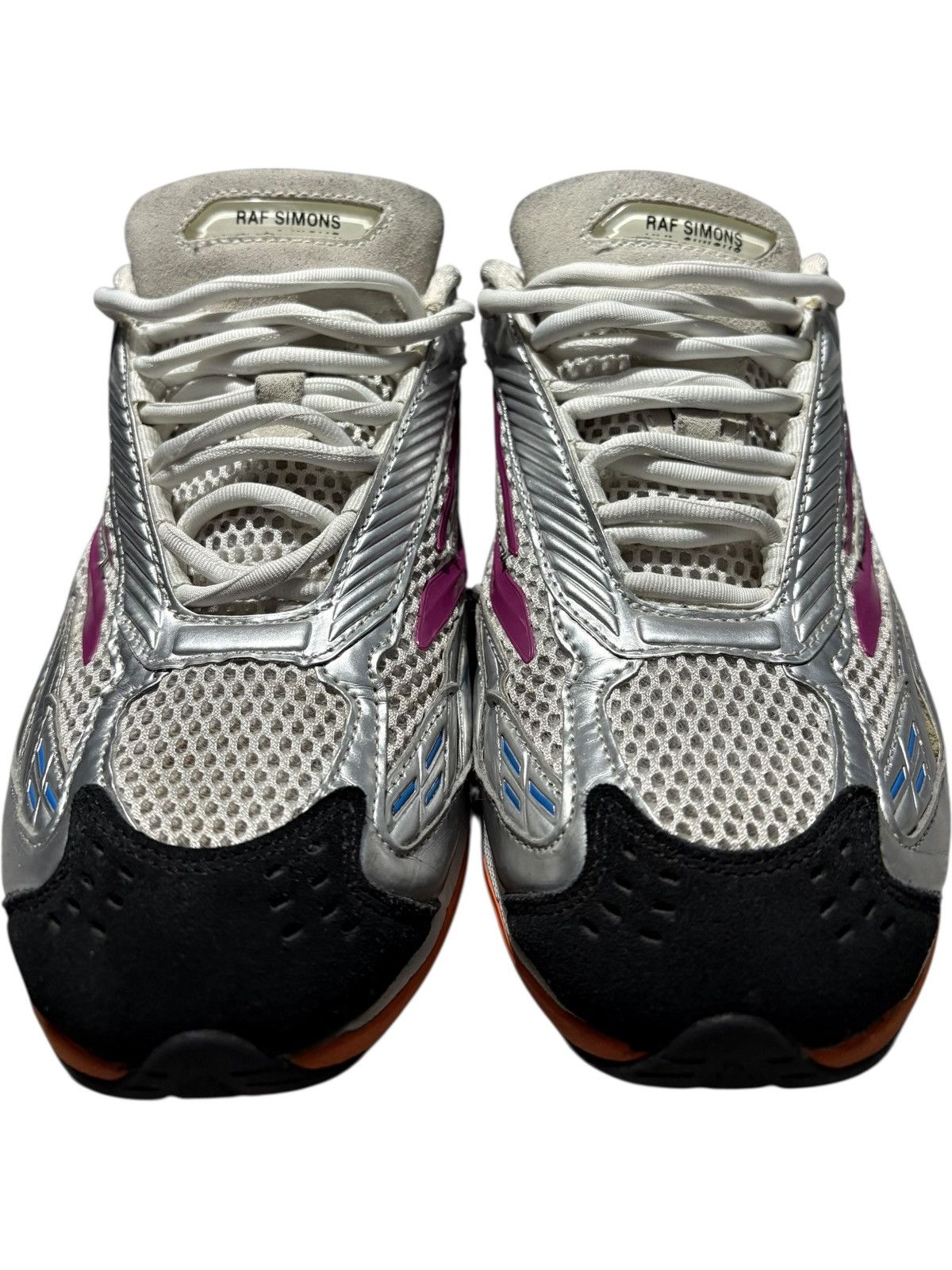 Raf Simons Raf Simons Ultrasceptre Silver Orange Sneaker Trainer shoes Size US 8 / EU 41 - 3 Thumbnail