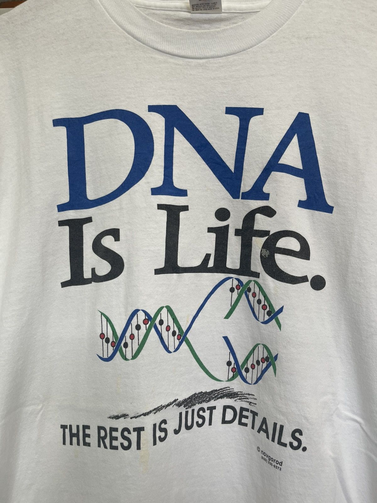 Arts & Science Vintage 90s DNA Is Life T shirt XL Size US XL / EU 56 / 4 - 2 Thumbnail