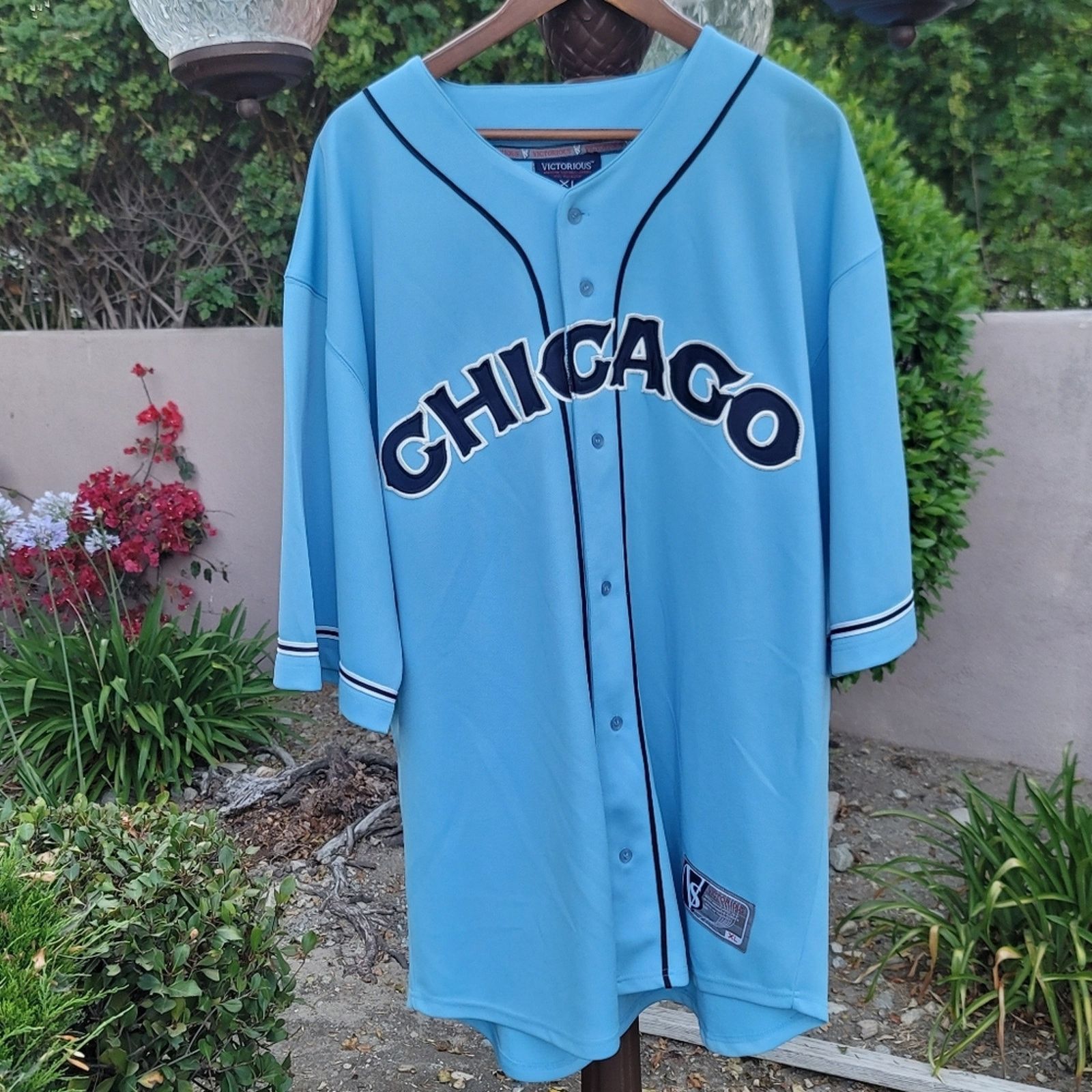 The Unbranded Brand Victorious Chicago Baseball Jersey Size US XL / EU 56 / 4 - 1 Thumbnail