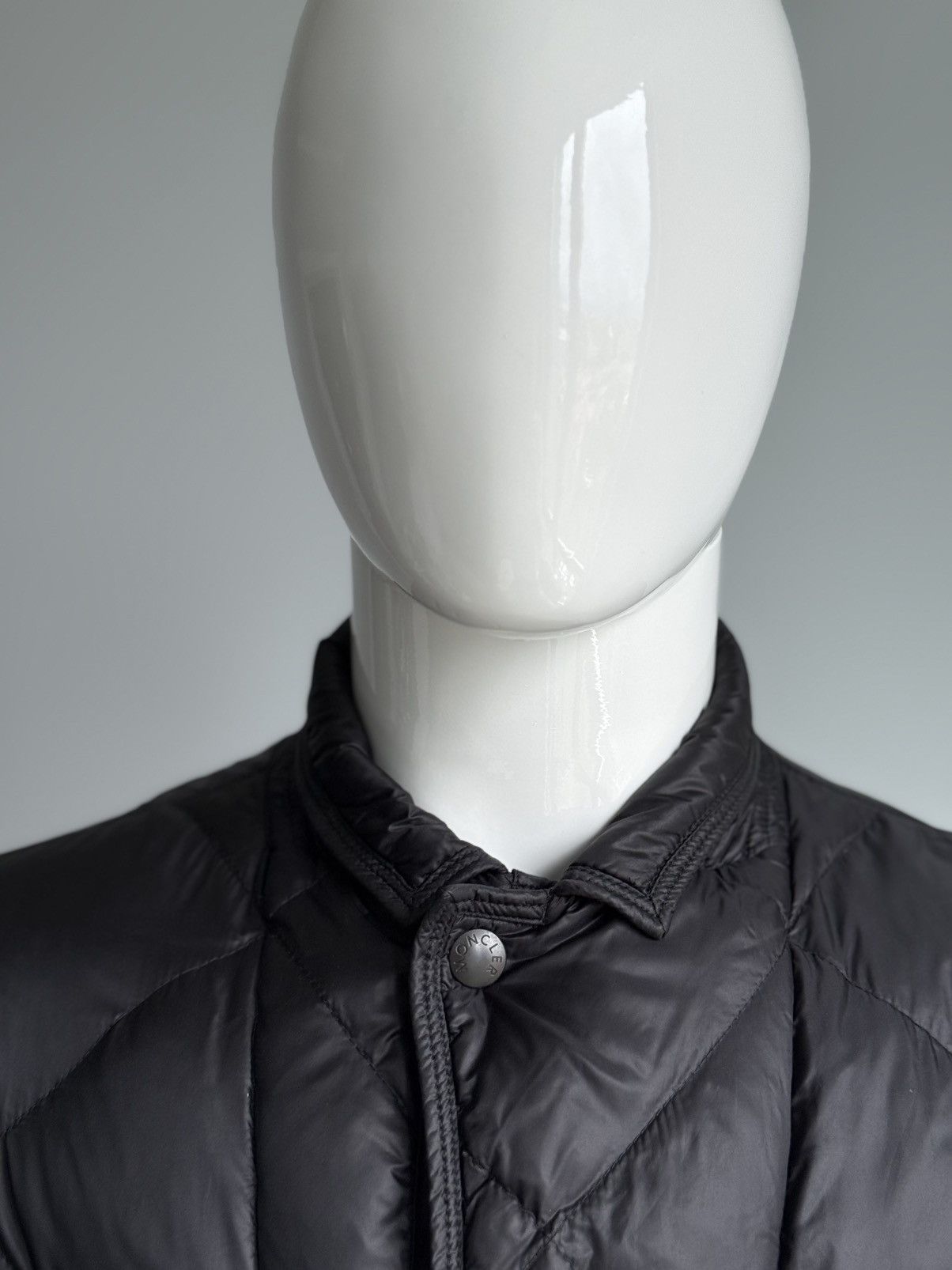 Moncler Moncler Herminier Men Down Puffer Black Logo Coat Jacket Size US L / EU 52-54 / 3 - 7 Thumbnail