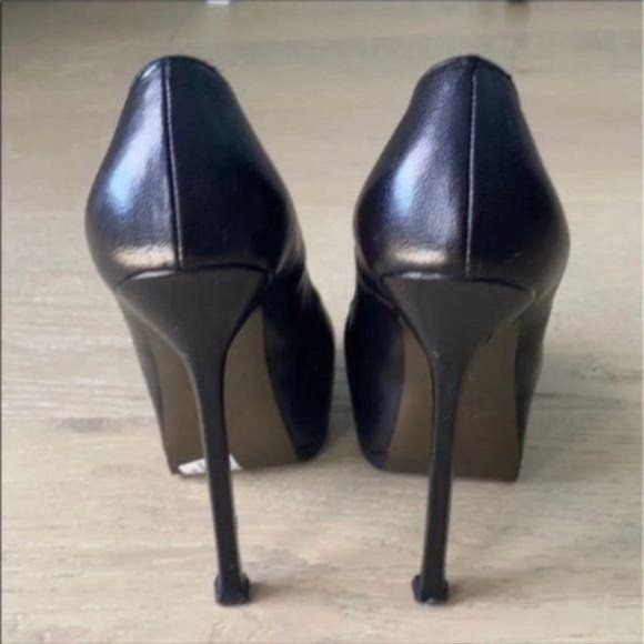 Yves Saint Laurent Yves Saint Laurent 120mm tribute leather pumps Size US 7.5 / IT 37.5 - 7 Thumbnail