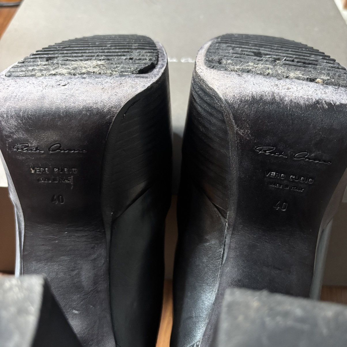 Rick Owens Rick Owens "FW19 Larry" Kiss Boots Size US 10 / IT 40 - 6 Thumbnail