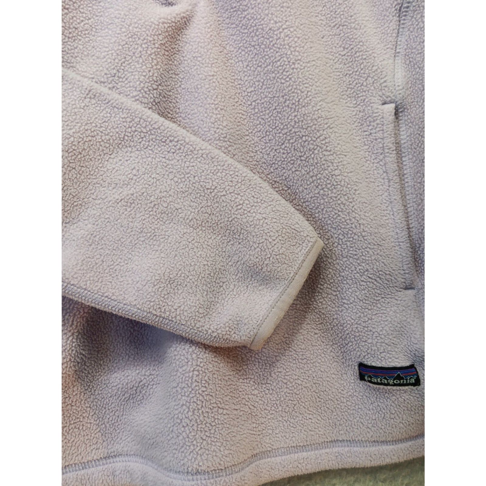 Patagonia Patagonia Sweater Women’s XL Purple Fleece 1/4 Zip Dolman Sleeve Mock Neck Pockets Outdoor Casual Womens Size XL / US 12-14 / IT 48-50 - 5 Thumbnail