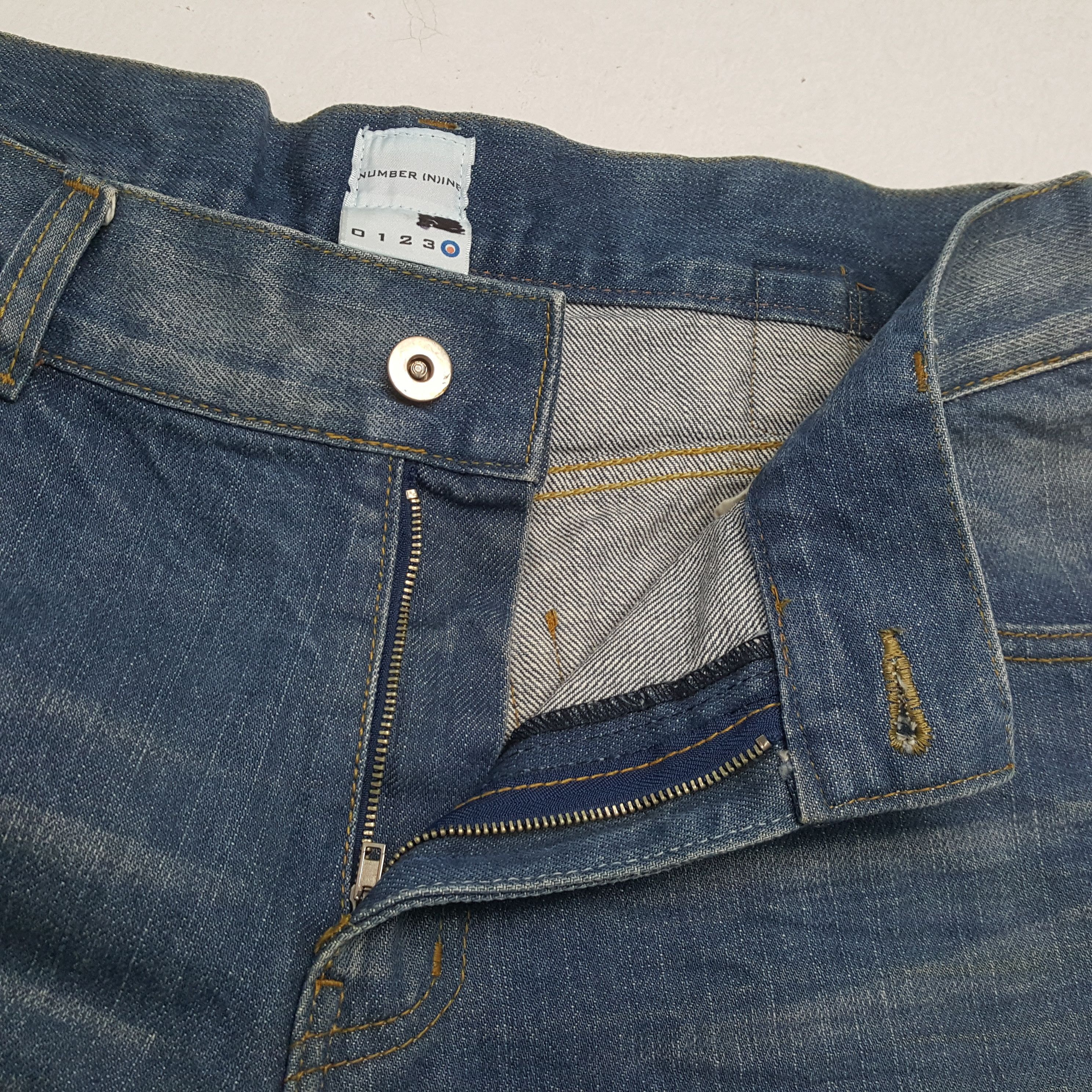 Japanese Brand NUMBER (N)INE Japanese Brand Fashion Style Jeans Size US 32 / EU 48 - 12 Thumbnail
