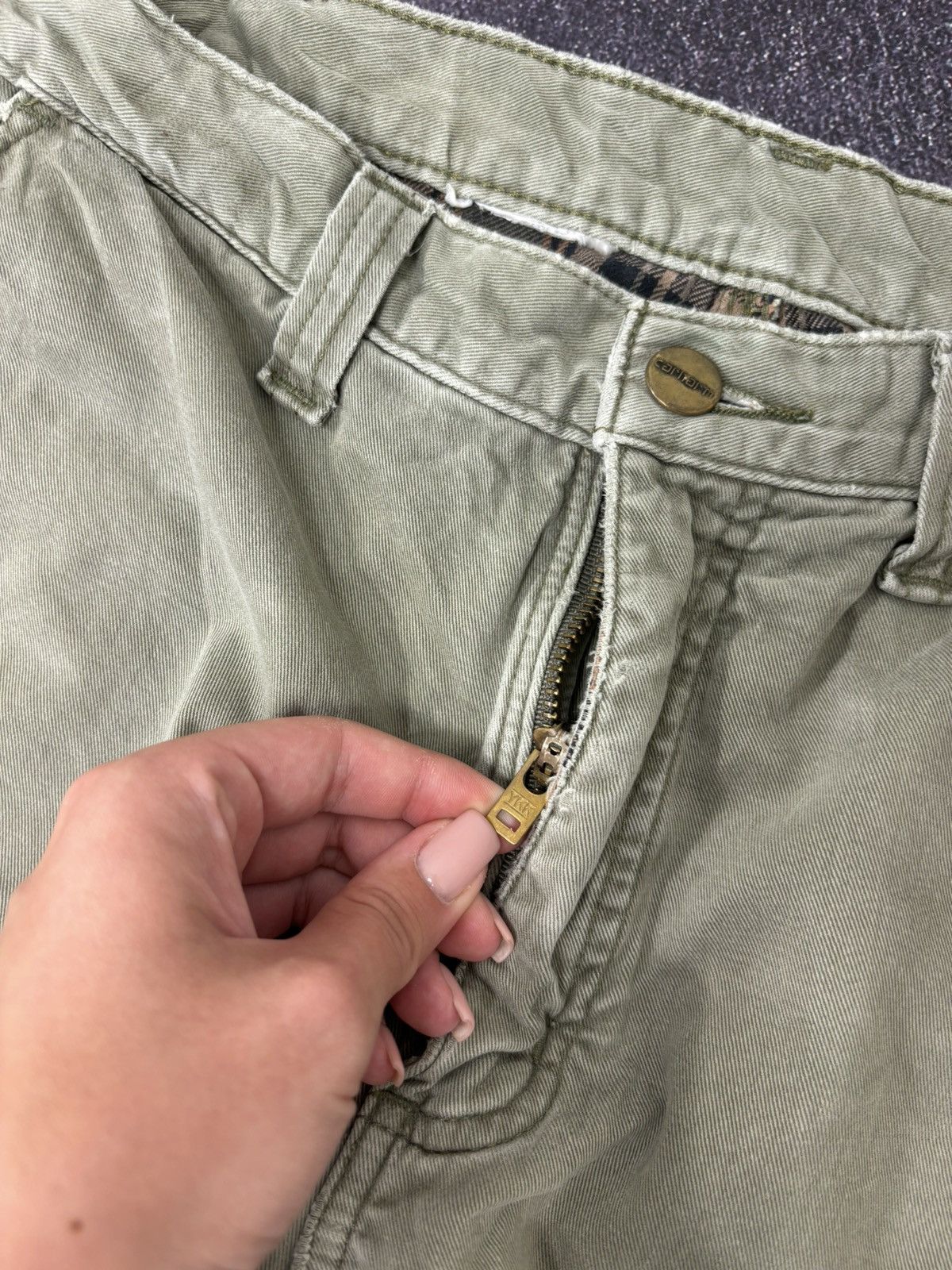 Carhartt Vintage 90s Carhartt USA Work American Hype Pants Jeans Size US 32 / EU 48 - 18 Thumbnail