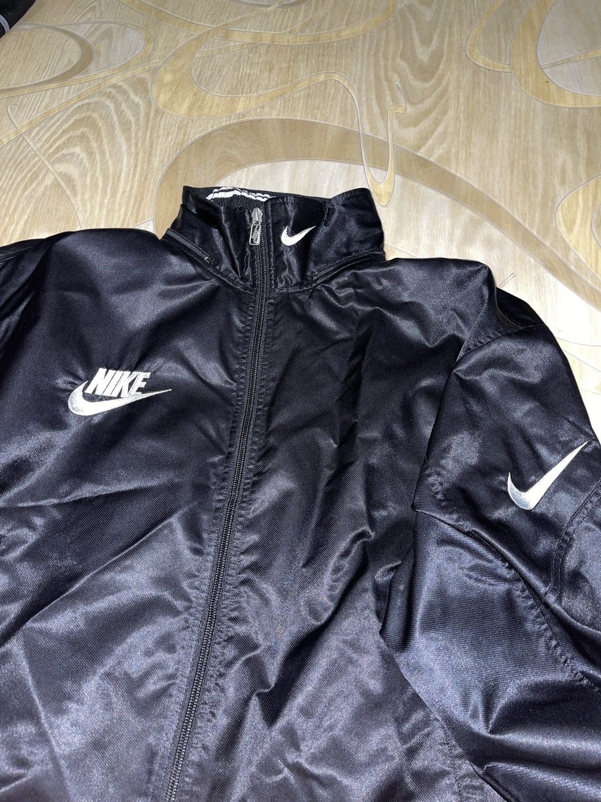 Nike Nike Japan vintage 90s triple logo track jacket swoosh Size US L / EU 52-54 / 3 - 15 Thumbnail