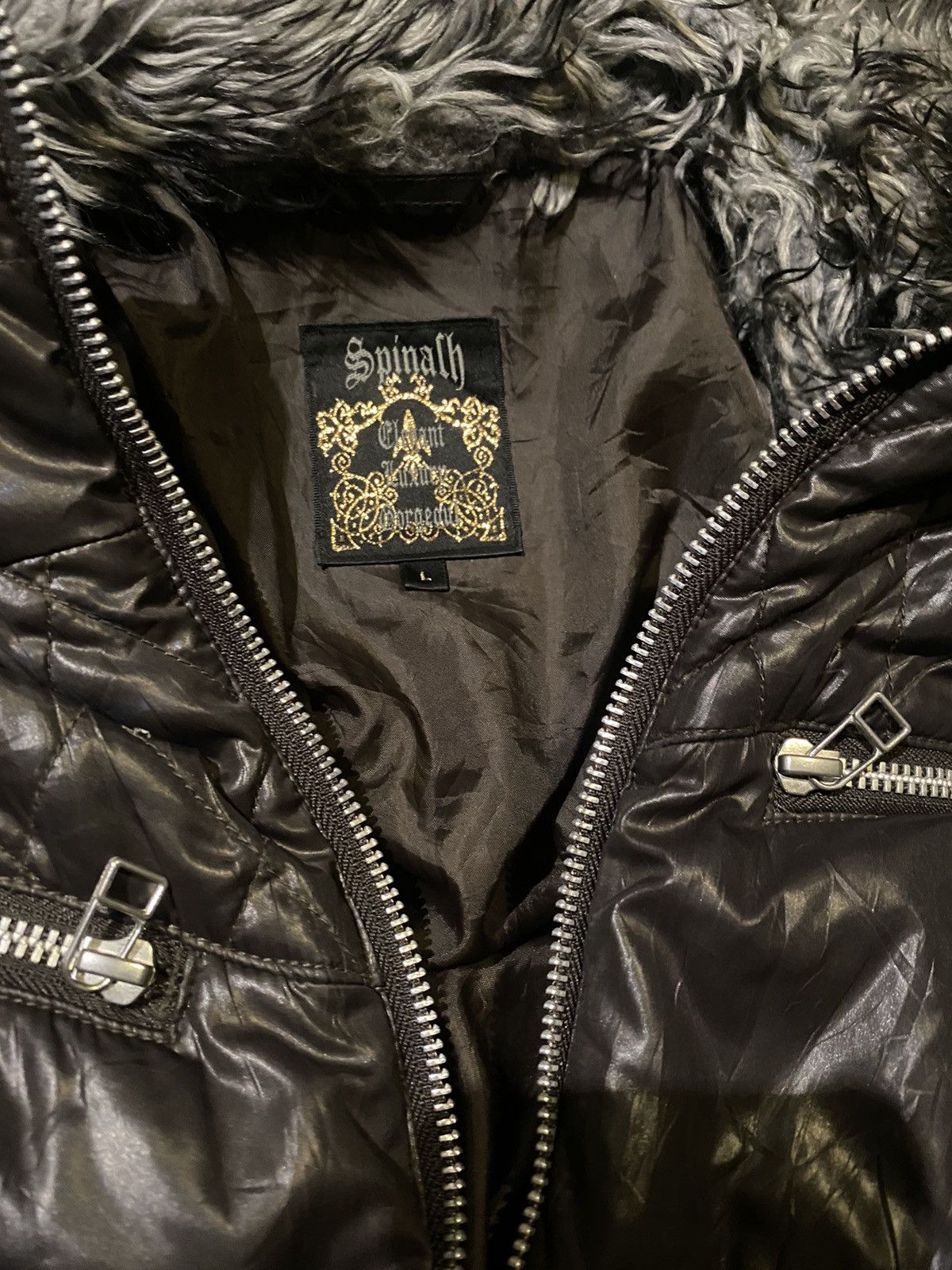 Japanese Brand 2000s Spinash Avant-Garde Puffer Jacket Size US L / EU 52-54 / 3 - 6 Thumbnail