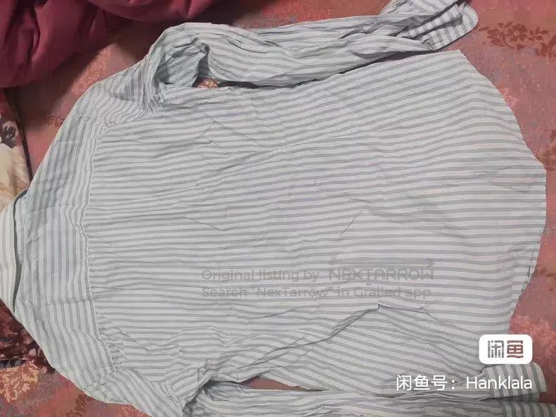 Vivienne Westwood Vivienne Westwood Blue and white striped long-sleeved shir Size US M / EU 48-50 / 2 - 4 Thumbnail