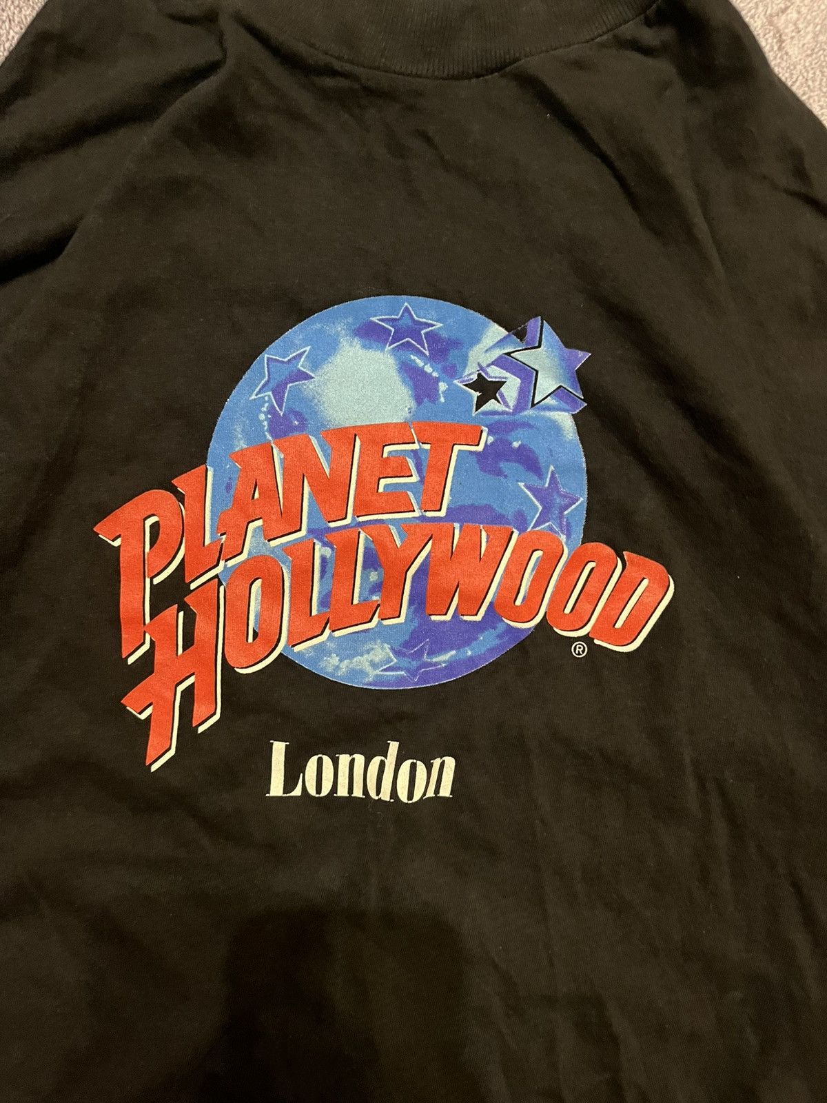 Planet Hollywood × Vintage vintage planet hollywood london graphic tee Size US L / EU 52-54 / 3 - 5 Thumbnail