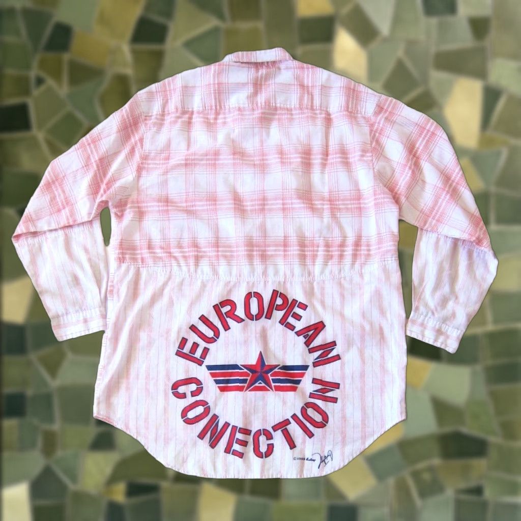 Vintage VINTAGE Esleep Club 1988 European Connection Red White Plaid Nightgown OS Shirt Nightgown Esleep Red 1980s Womens Size ONE SIZE - 1 Thumbnail
