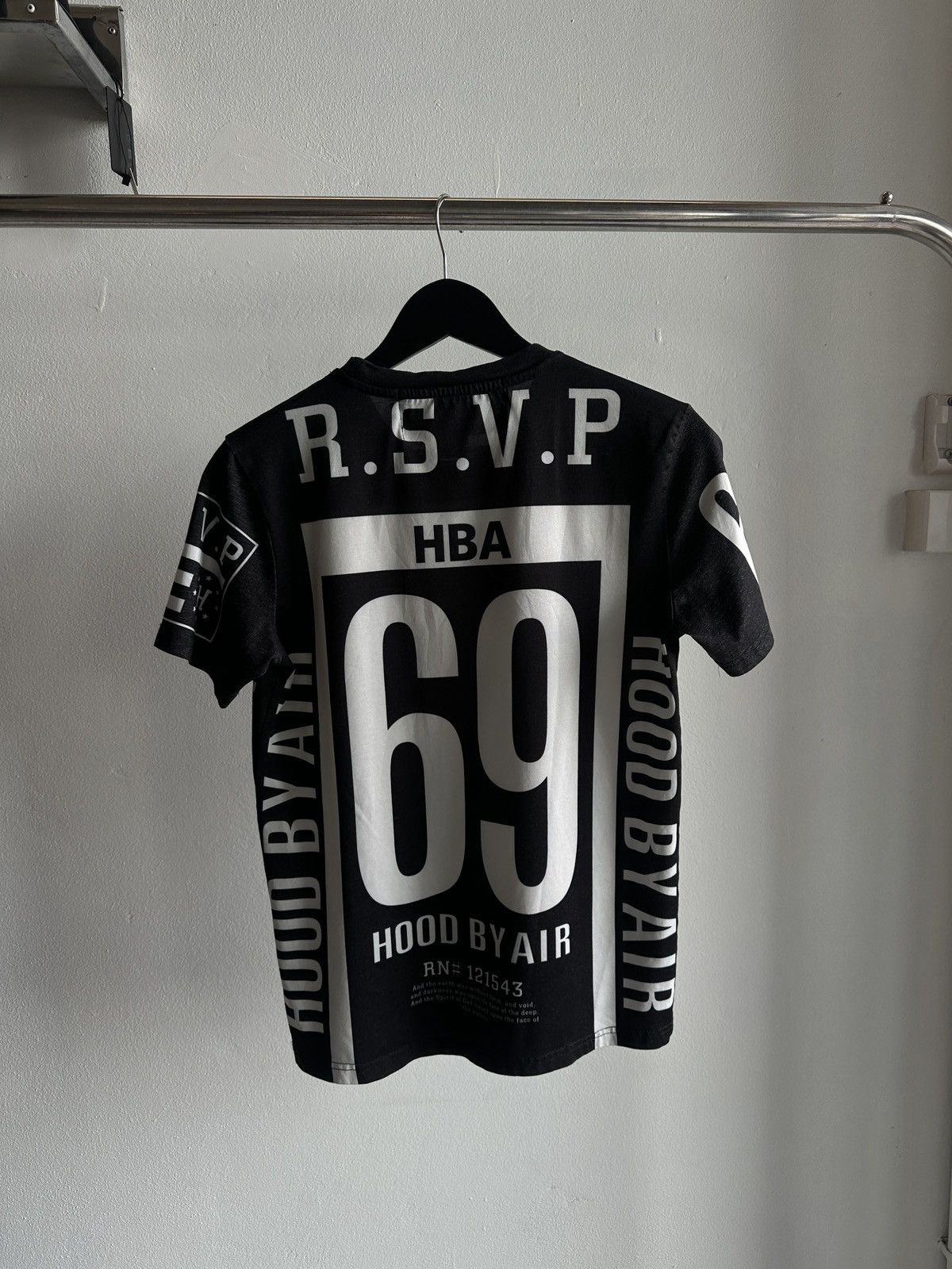 Hood By Air Hood By Air RSVP 69 Religious Graphic Tee – Archive HBA Size US M / EU 48-50 / 2 - 3 Thumbnail