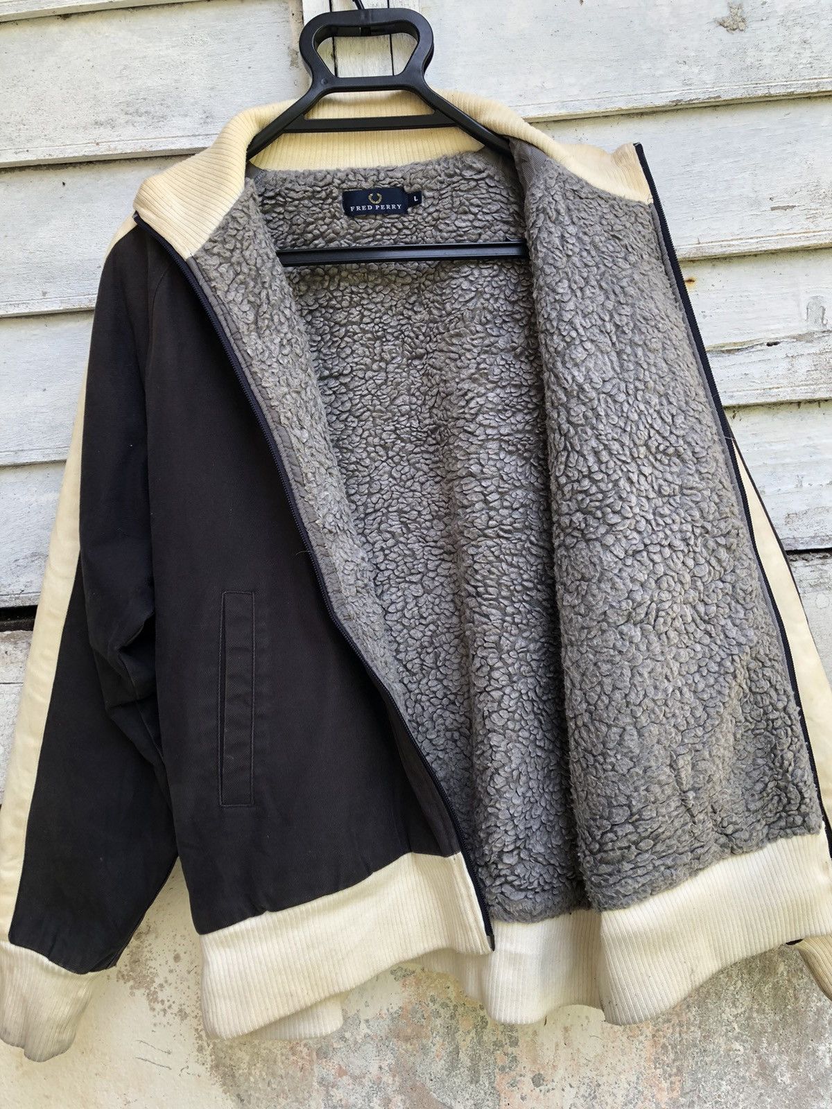 Fred Perry Fred Perry Sherpa Jacket Size US L / EU 52-54 / 3 - 3 Thumbnail