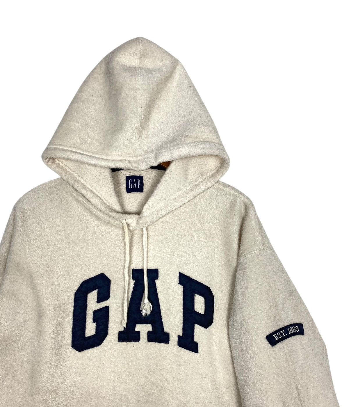 Gap Rare‼️ Gap Hoodie Big Logo Fleece Size US L / EU 52-54 / 3 - 2 Thumbnail
