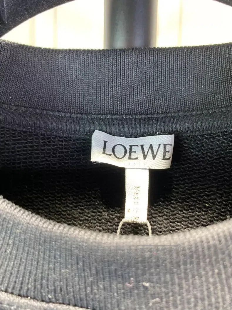 Loewe LOEWE Black embroidered logo sweatshirt, size M Size M / US 6-8 / IT 42-44 - 3 Thumbnail
