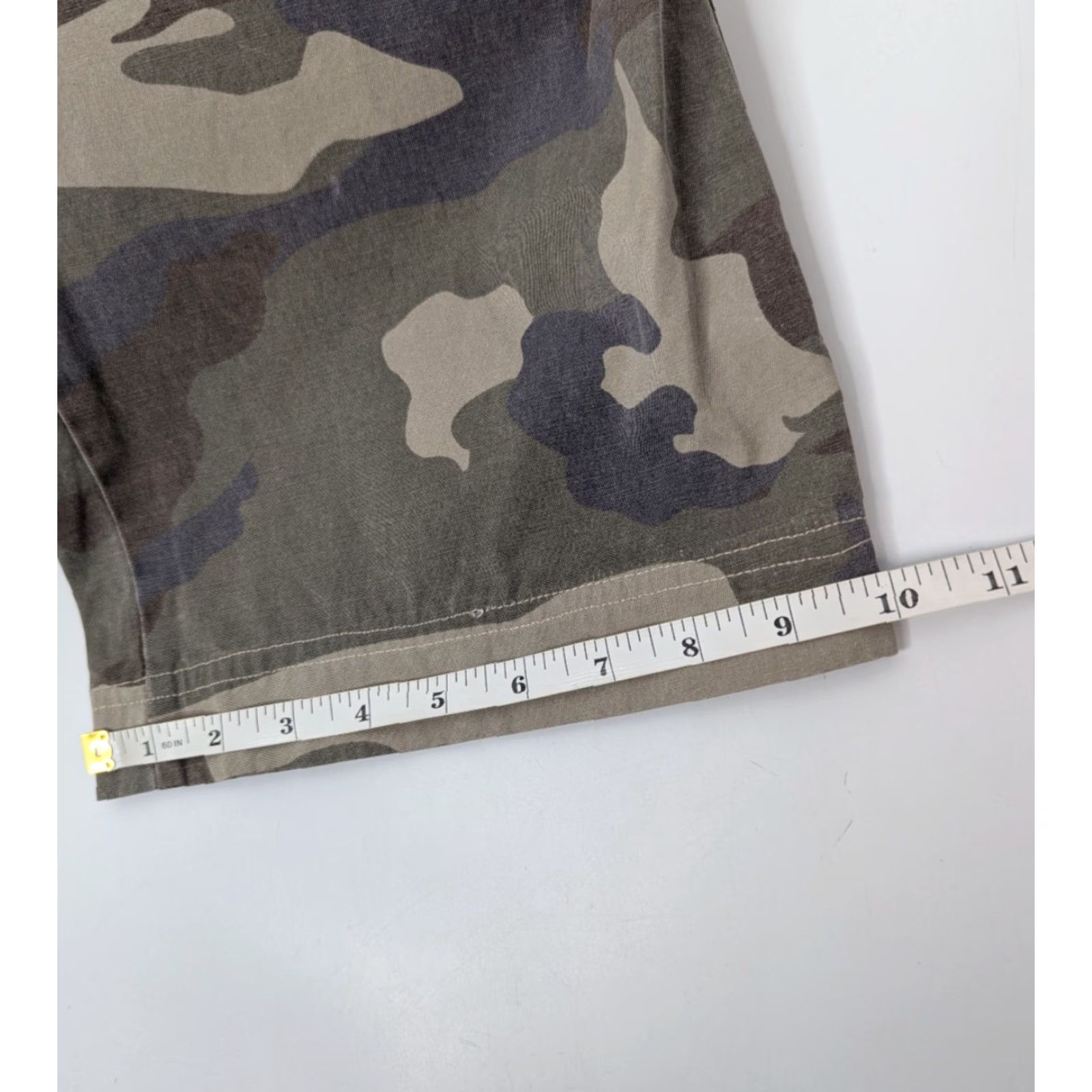 Mossimo Mossimo Cargo Pants Men’s 34x32 Camo Baggy Straight 90s Army Vintage Casual Workwear Size US 34 / EU 50 - 7 Thumbnail