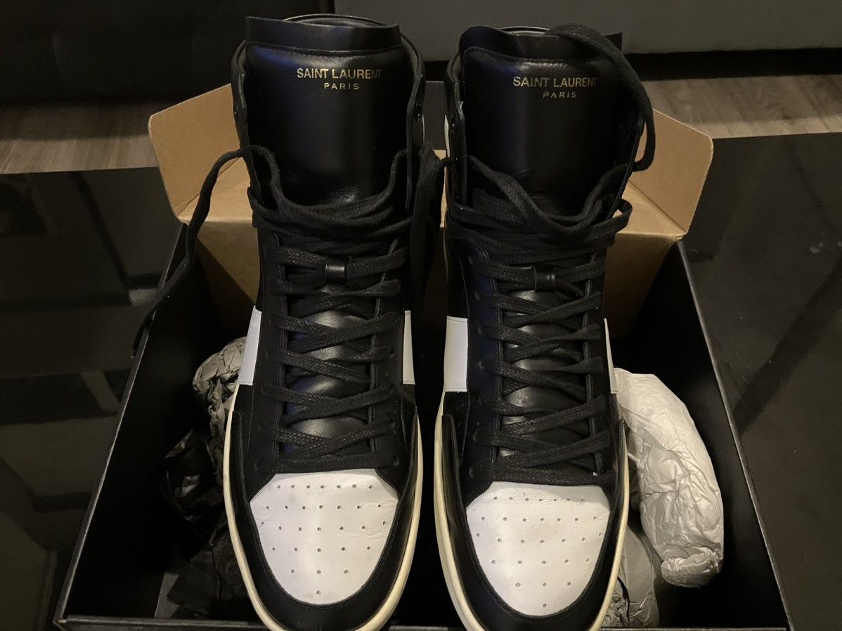 Men's Saint Laurent High Top Sneakers | Grailed