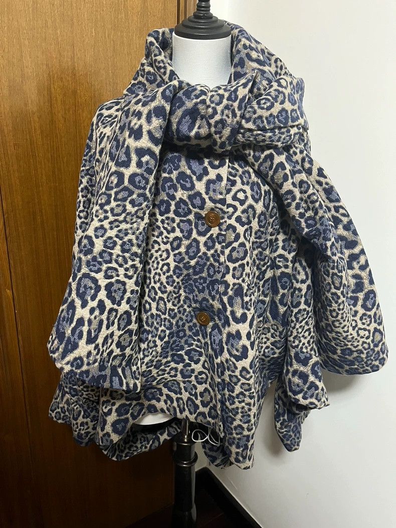Vivienne Westwood Vivienne Westwood Leopard Print Cape Coat - dmc Size US S / EU 44-46 / 1 - 1 Thumbnail
