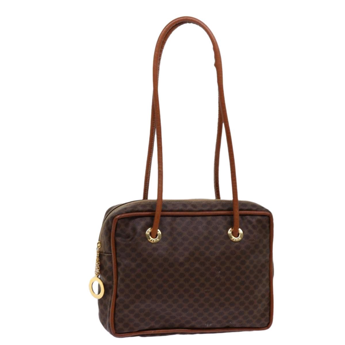 Celine CELINE Macadam Canvas Shoulder Bag Pvc Brown Size ONE SIZE - 1 Thumbnail