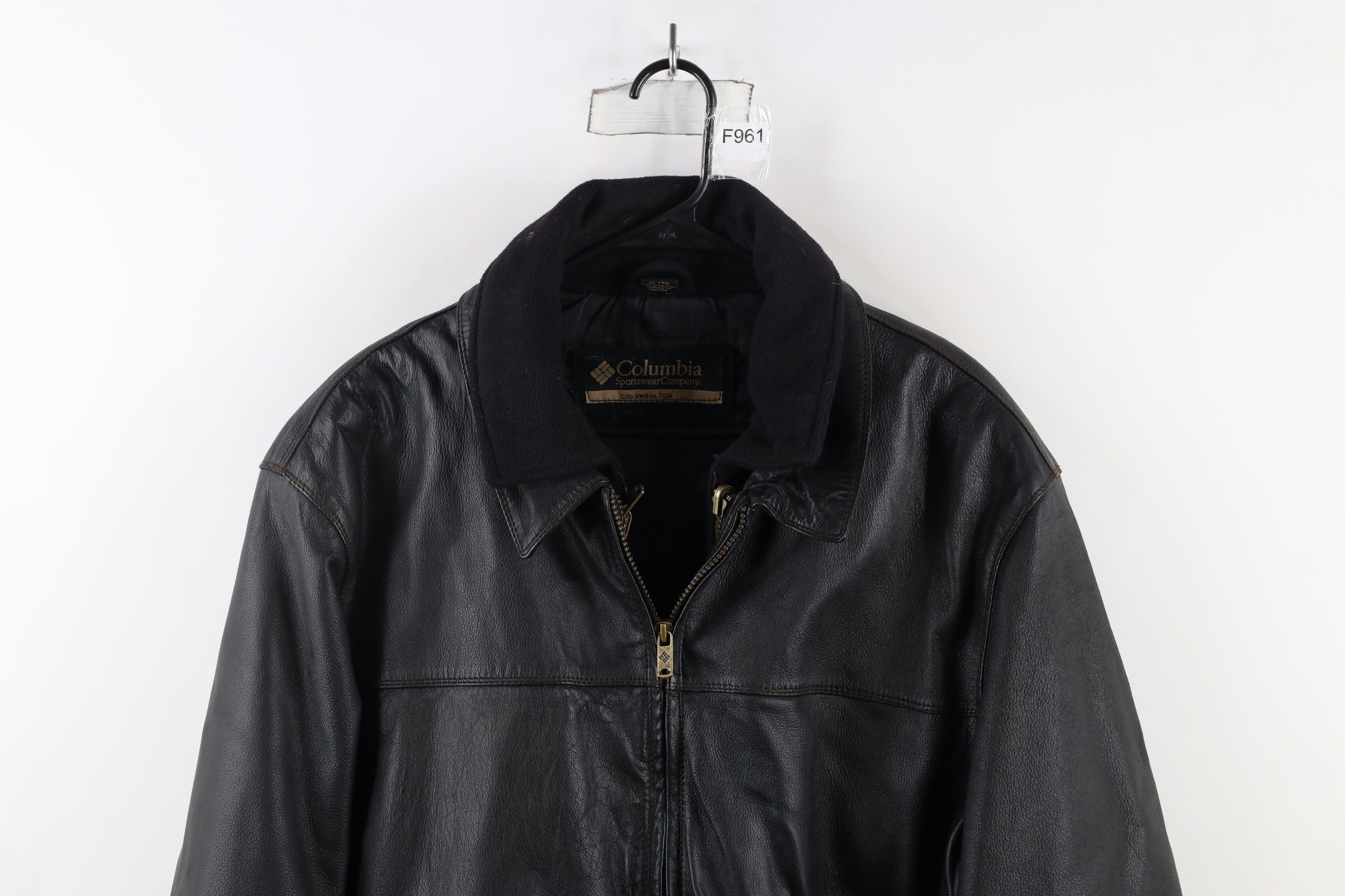 L.L. Bean × Vintage Vintage 90s LL Bean Goatskin Leather Flight Bomber Jacket Size US XXL / EU 58 / 5 - 2 Thumbnail