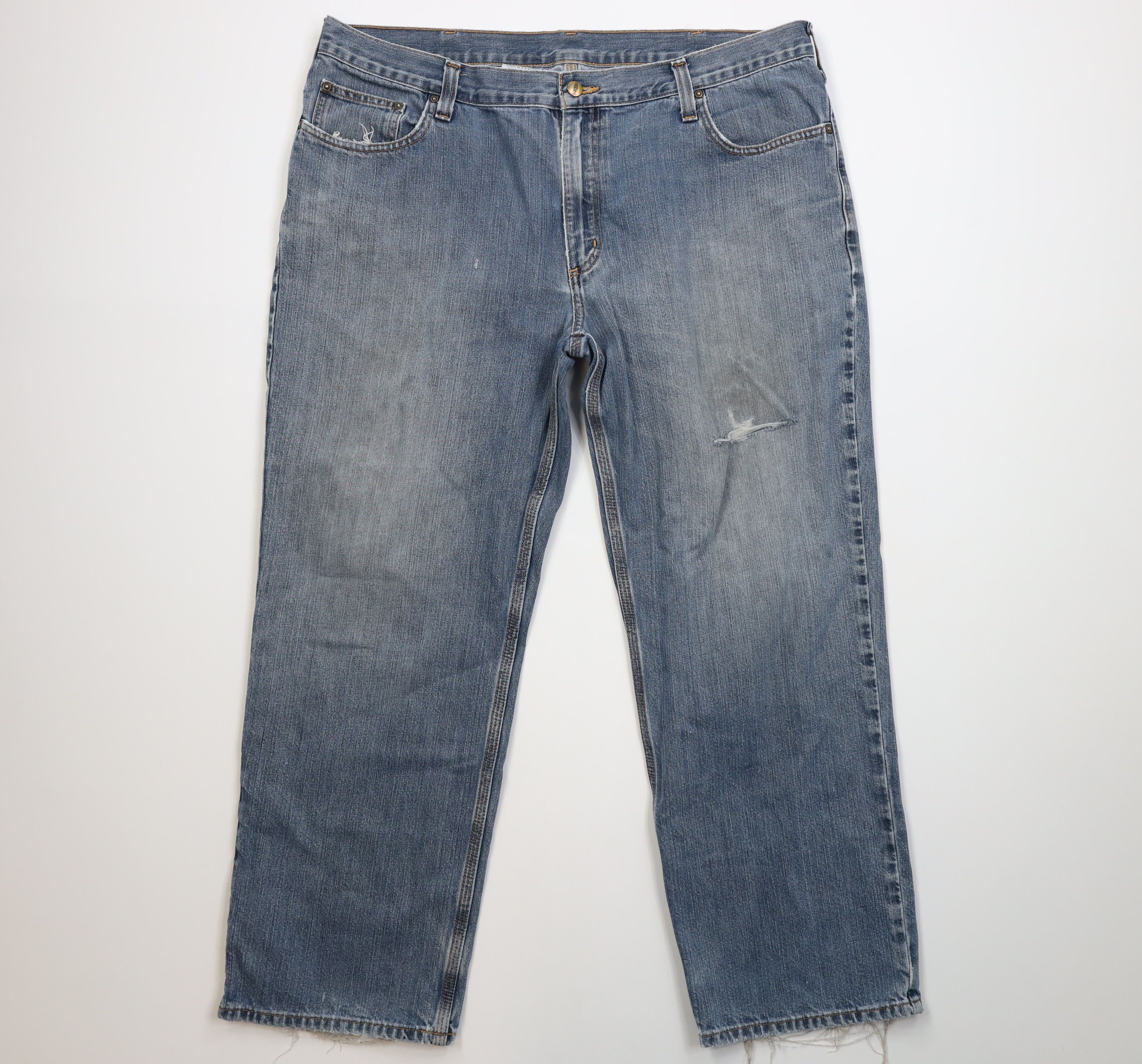 Carhartt Vintage Y2K Carhartt Relaxed Fit Wide Leg Denim Jeans Blue Size US 40 / EU 56 - 1 Thumbnail