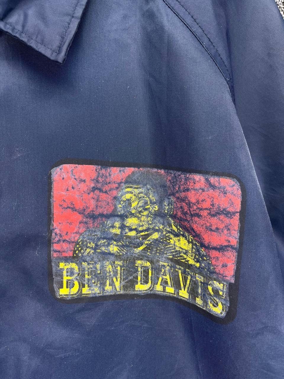 Ben Davis Vintage Ben Davis Spell Out Trashed Light Jacket Size US L / EU 52-54 / 3 - 6 Thumbnail