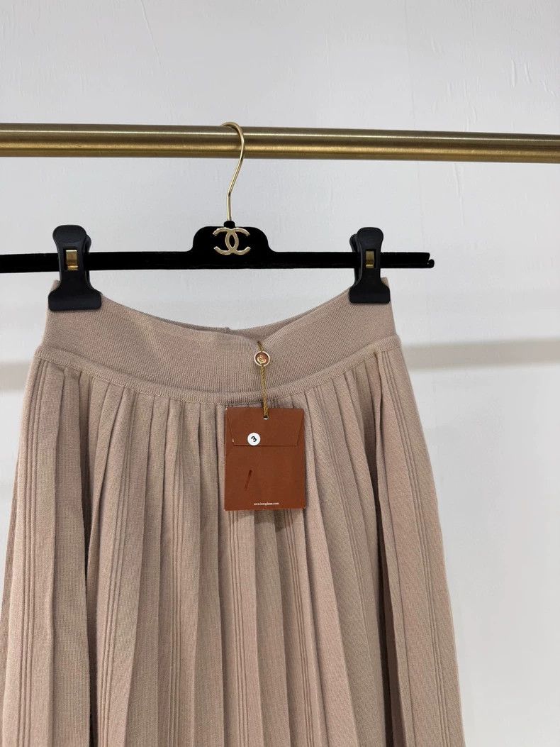Loro Piana LORO PIANA Cashmere pleated skirt Size 26" / US 2 / IT 38 - 2 Thumbnail