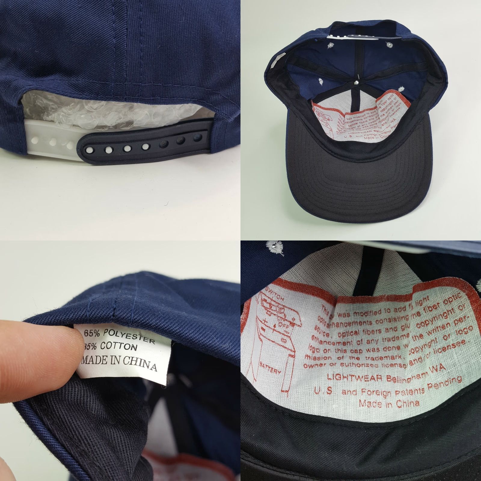 NCAA VINTAGE University Of Kentucky Wildcats Snapback Headlights Hat Baseball Cap NCAA VTG Size ONE SIZE - 8 Thumbnail