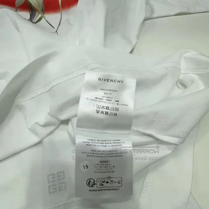 Givenchy Givenchy SS24 Logo Plant Print Short Sleeve T-Shirt. Size US XL / EU 56 / 4 - 7 Thumbnail