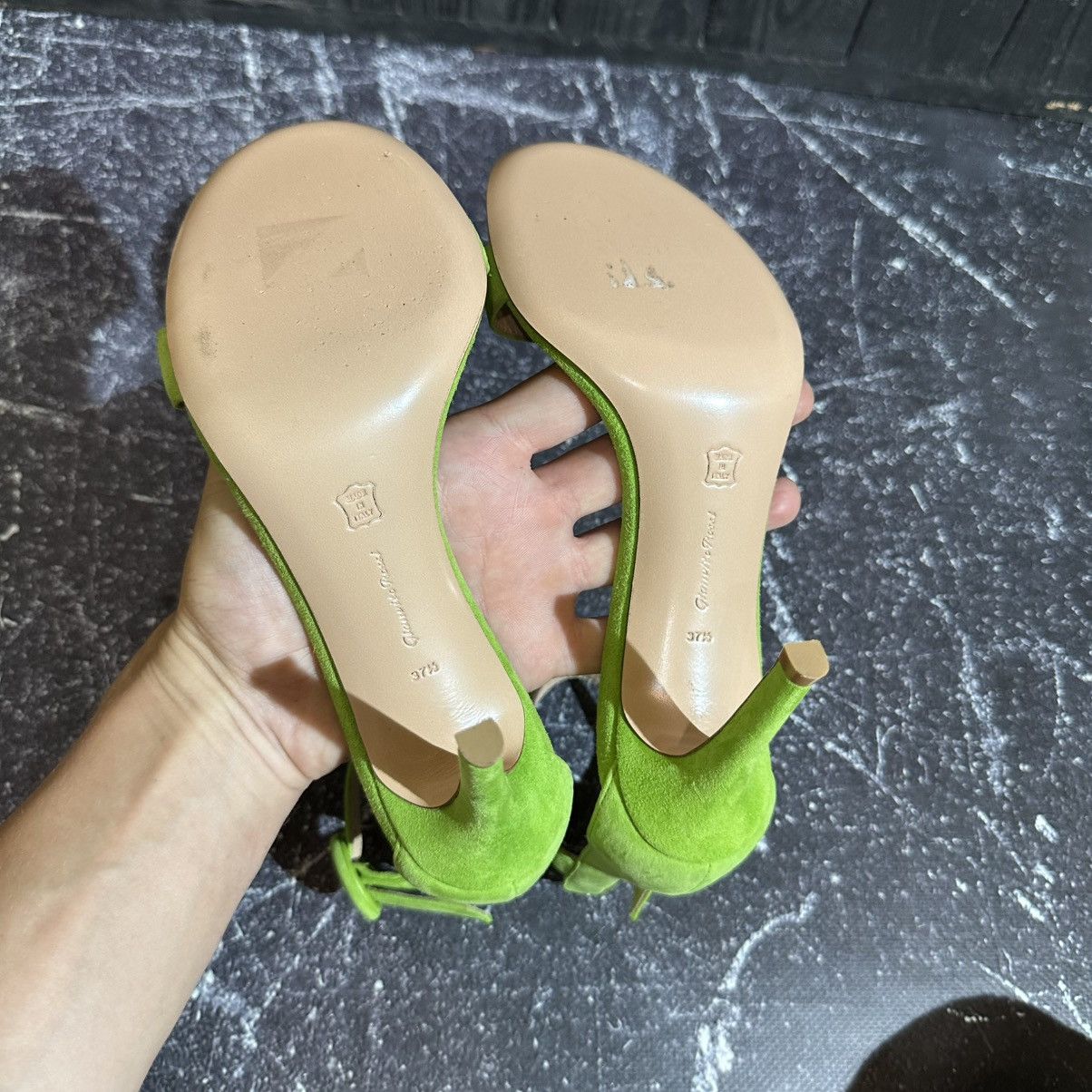 Gianvito Rossi GIANVITO ROSSI - Portofino Strappy Pumps Sandals Heels 37.5 Size US 7.5 / IT 37.5 - 11 Thumbnail