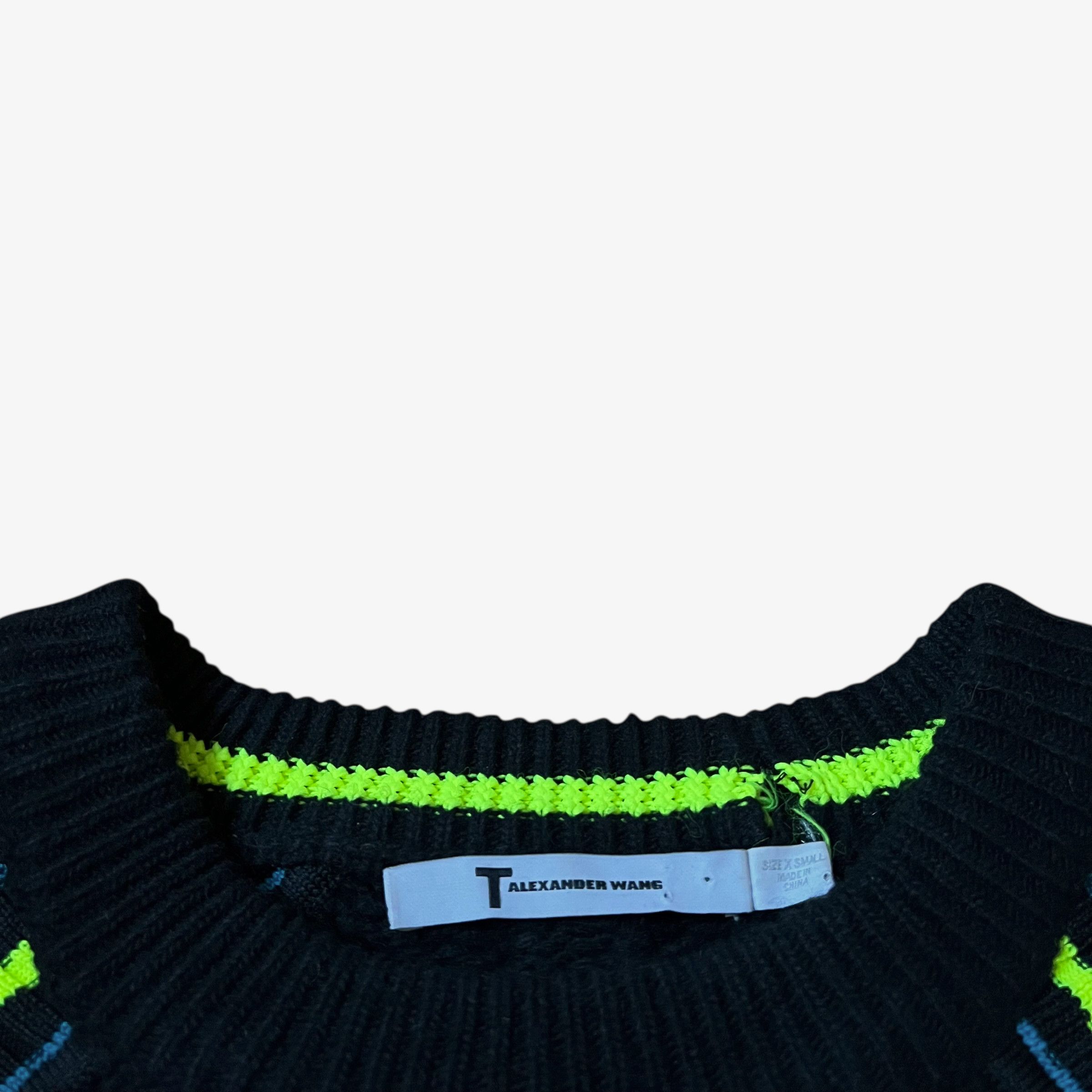 Alexander Wang Vintage Y2K Women's Alexander Wang Wool Cable Knit Jumper Size M / US 6-8 / IT 42-44 - 2 Thumbnail