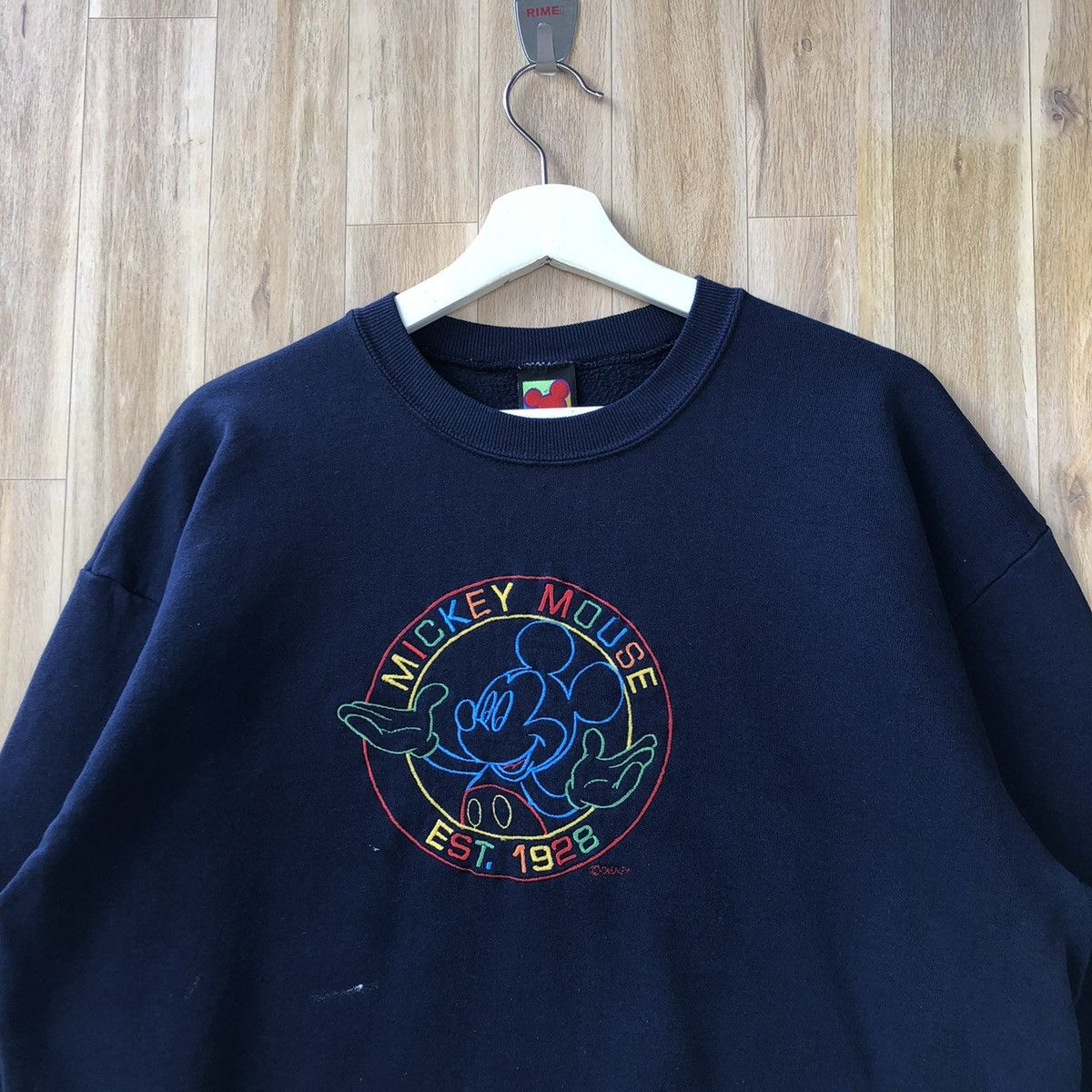 Disney × Mickey Mouse × Vintage Vintage Mickey Mouse Pullover Sweatshirt Size US L / EU 52-54 / 3 - 3 Thumbnail