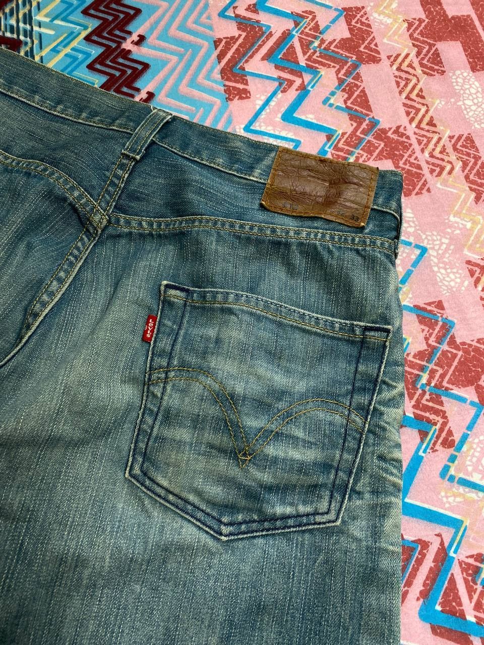 Levi's × Vintage Vintage Levis jeans stoned wash distressed Size US 32 / EU 48 - 8 Thumbnail