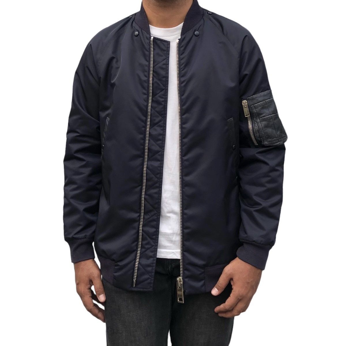 Paul Smith Paul Smith Raccagni Ma-1 Bomber Jacket Size US M / EU 48-50 / 2 - 2 Thumbnail