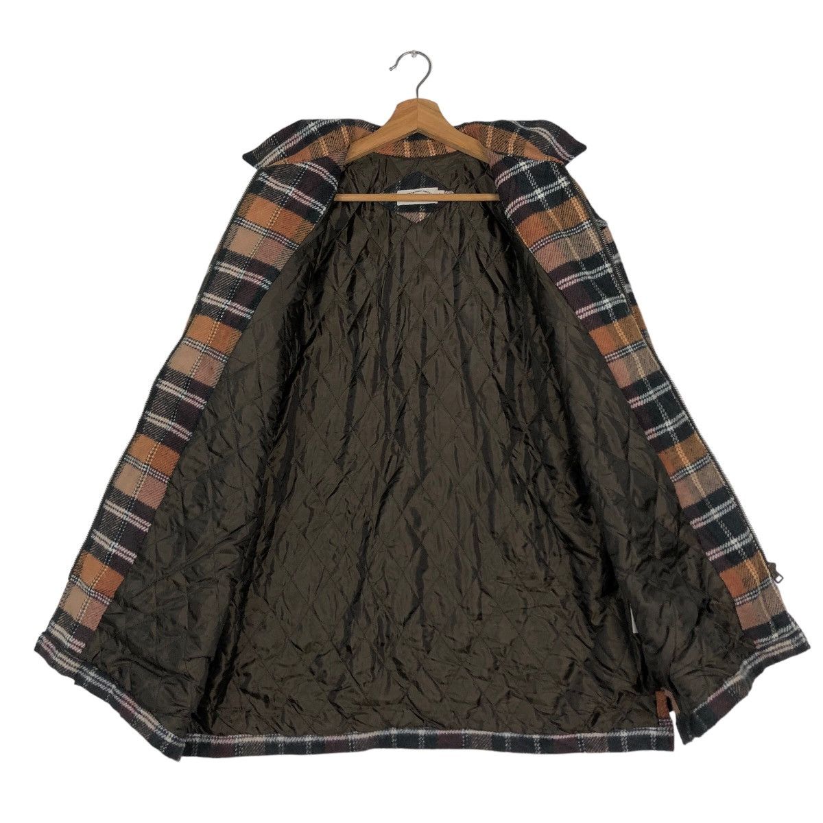 Japanese Brand Tartan Design Flannel Wool Jacket Possibility Issey Miyake Size US M / EU 48-50 / 2 - 13 Thumbnail