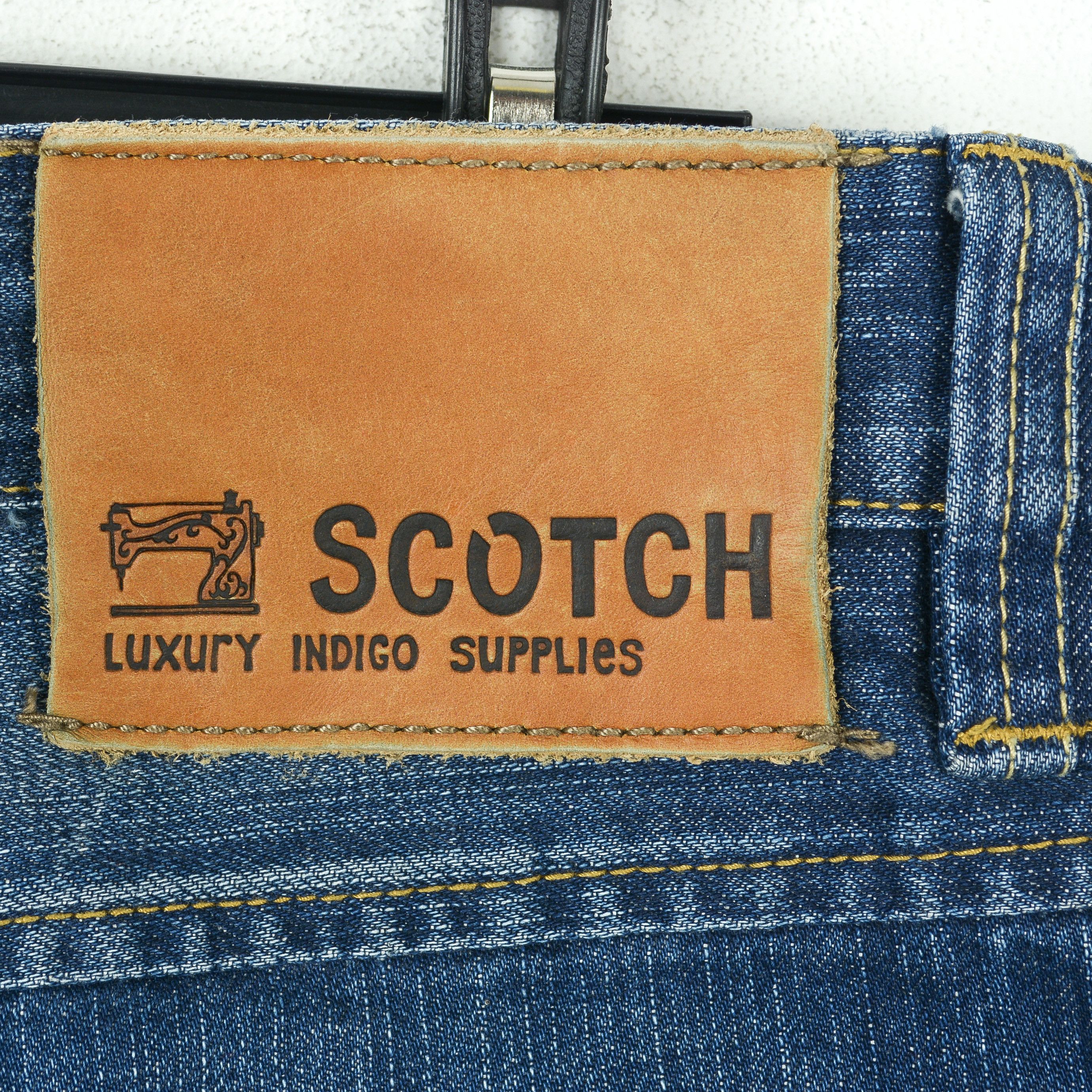 Scotch & Soda SCOTCH & SODA W34 L32 Regular Slim Fit Jeans Denim Pants Size US 34 / EU 50 - 5 Thumbnail