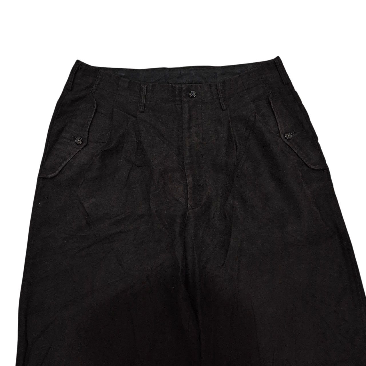 Y's for Men Vintage yohji yamamoto wool trousers pants Size US 34 / EU 50 - 4 Thumbnail