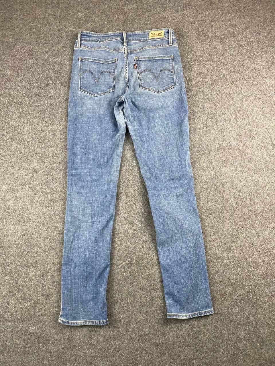 Levi's levis ladies mid rise skinny distressed denim Size 30" / US 8 / IT 44 - 1 Thumbnail
