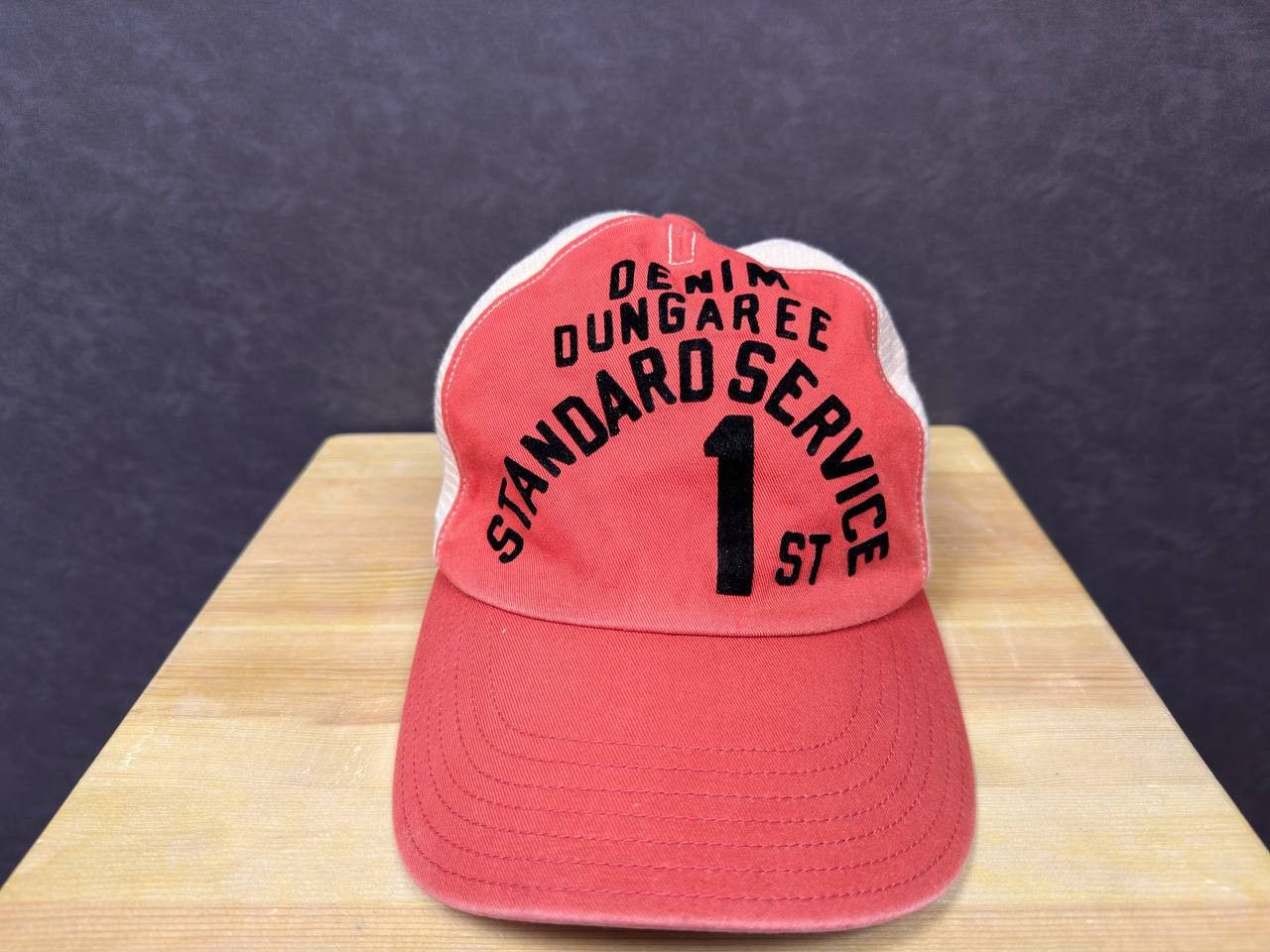 Japanese Brand Denim Dungaree Japan Rare Hat Cap Vintage Y2K Size ONE SIZE - 1 Thumbnail