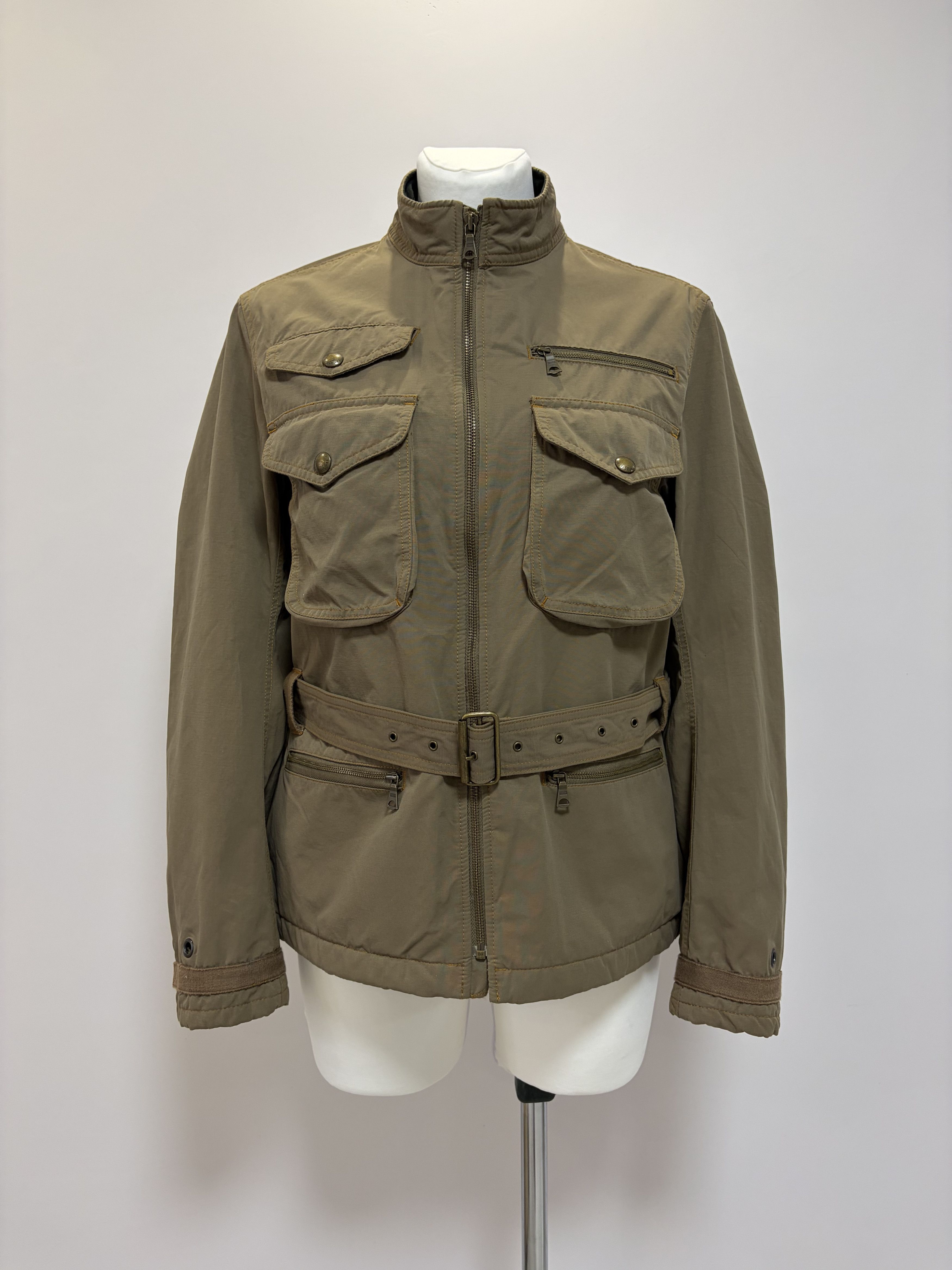 Ralph Lauren Blue Label RALPH LAUREN Belted Utility Jacket Coat RL Polo Vintage Size L / US 10 / IT 46 - 2 Thumbnail