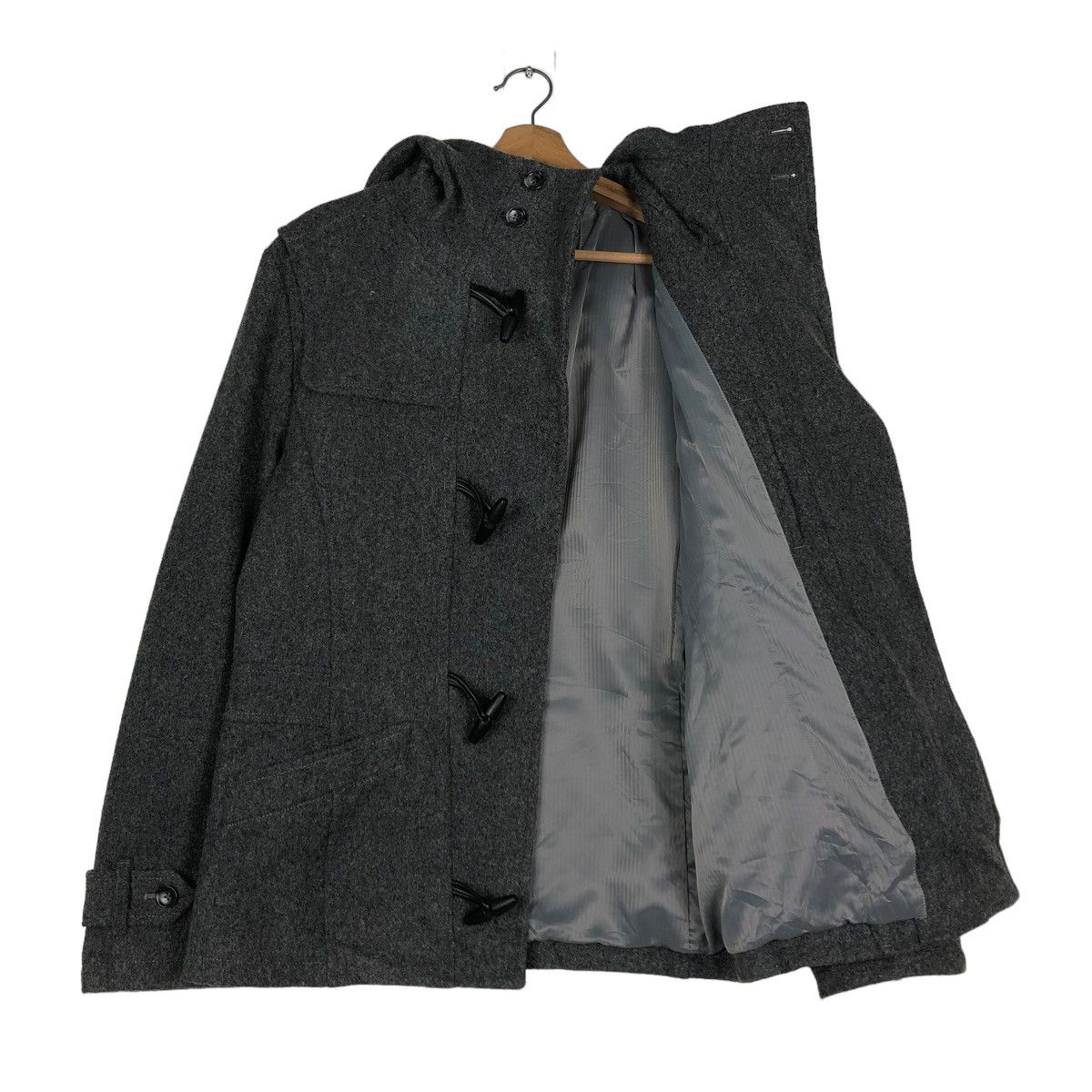 Tornado Mart 🔥VINTAGE WOOL BIKER JACKET TORNADO MART JAPAN ISSEY MIYAKE Size US L / EU 52-54 / 3 - 13 Thumbnail