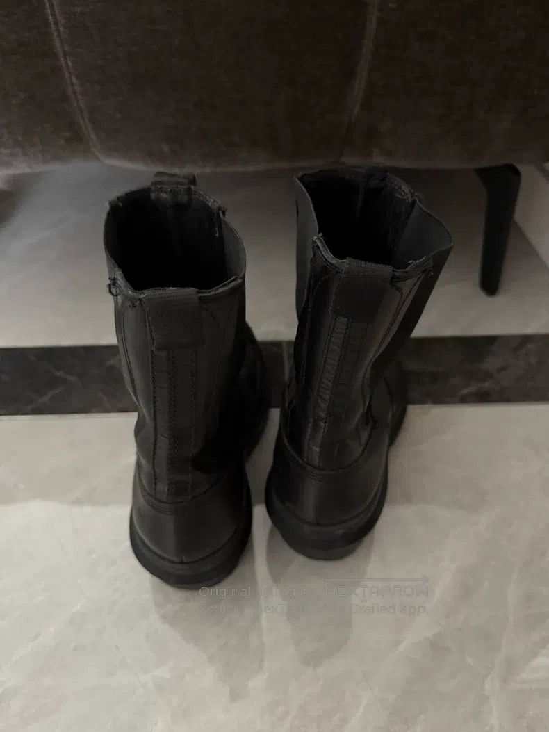 Acne Studios Acne Studios Black cowhide shoes Size US 5.5 / IT 35.5 - 3 Thumbnail
