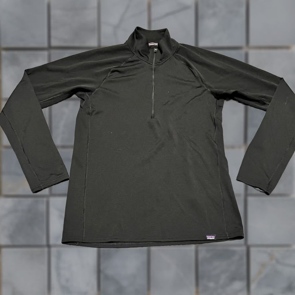 Patagonia Patagonia Shirt Mens Small Capilene Midweight Baselayer Quarter Zip Gorpcore Black S Mens Size US S / EU 44-46 / 1 - 1 Thumbnail