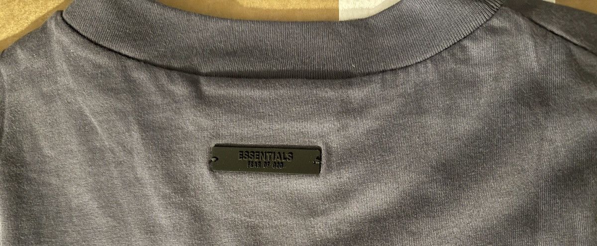 Essentials Fear Of God Essentials Jersey Crewneck Tee - Marine - M Size US M / EU 48-50 / 2 - 4 Thumbnail
