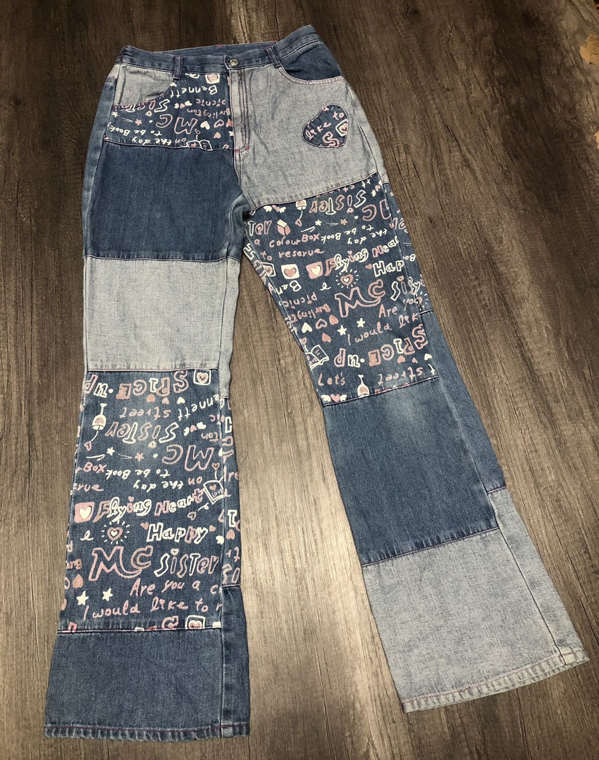 Designer × Hysteric Glamour × Japanese Brand Japanese Brand Angel Potato Strechable Jeans Streetwear Size 28" / US 6 / IT 42 - 1 Thumbnail