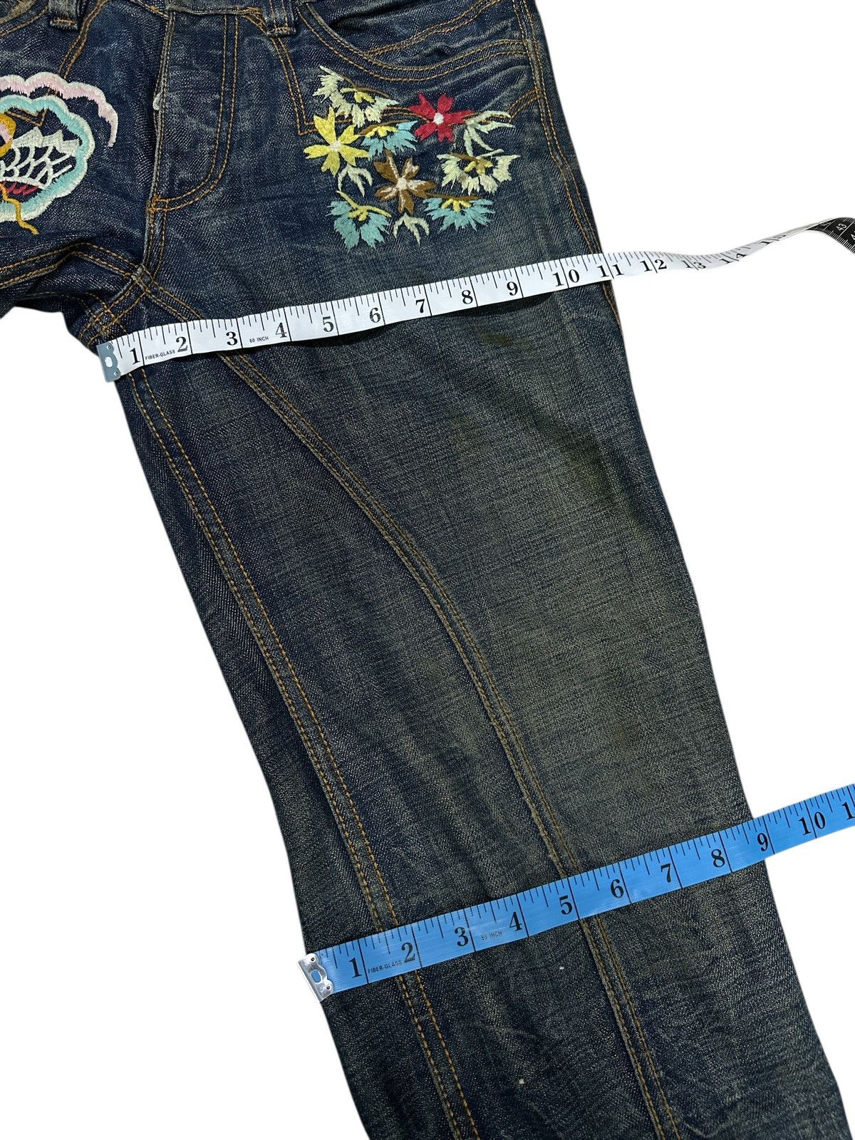 Japanese Brand Vintage Y2k Antik Denim Tiger Embroid. Size US 32 / EU 48 - 14 Thumbnail