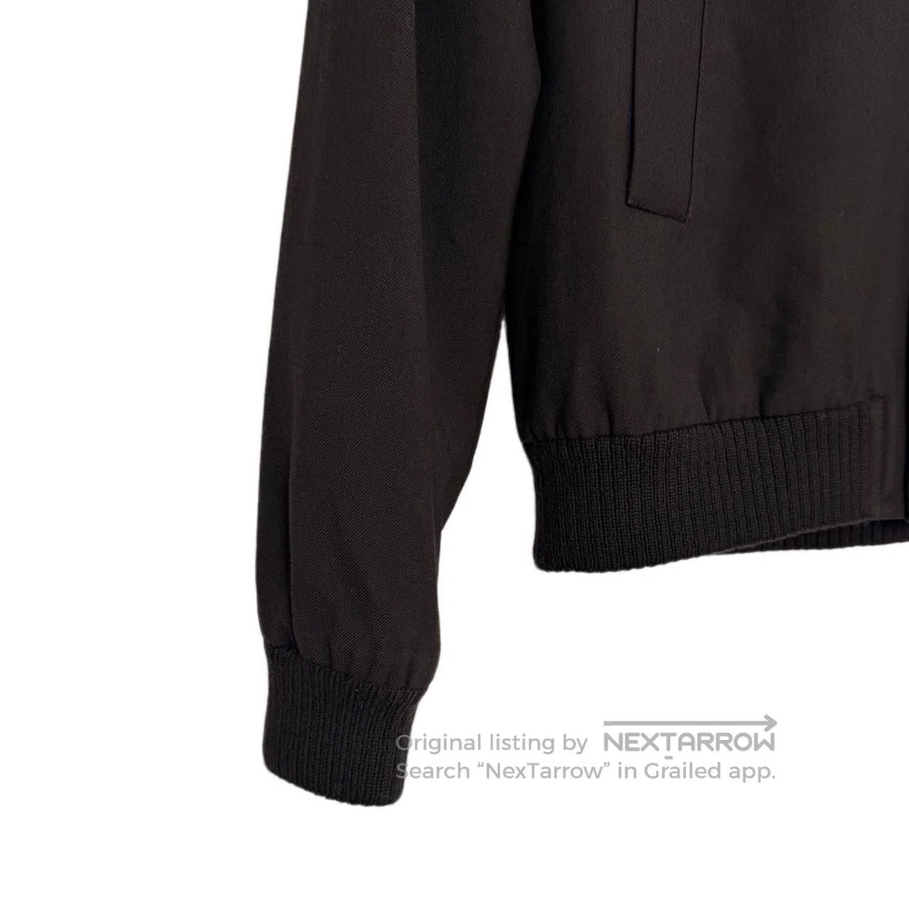 Saint Laurent Paris Saint Laurent Black Embroidered Bomber Jacket. Size US S / EU 44-46 / 1 - 4 Thumbnail