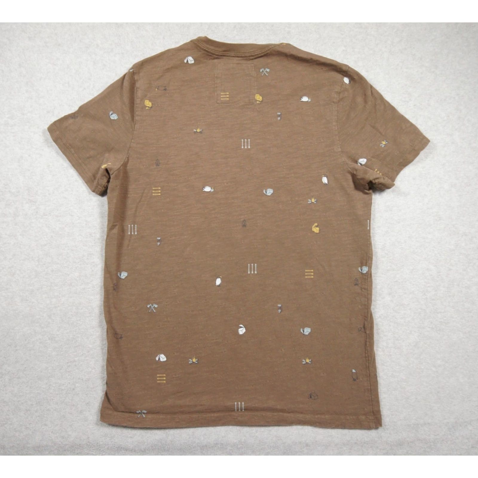 Prana Prana Shirt Mens Small Brown Pocket Tee Crewneck Slim Fit Outdoors Hike Camp Size US S / EU 44-46 / 1 - 5 Thumbnail