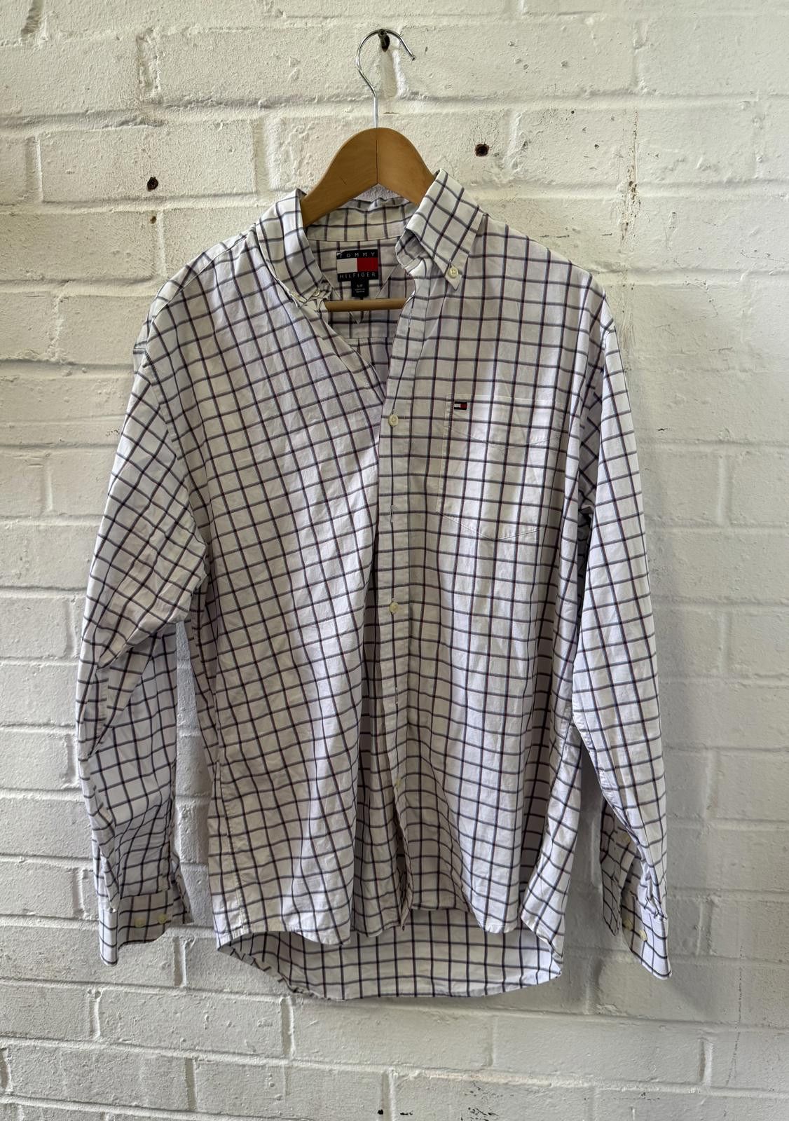 Tommy Hilfiger Tommy Hilfiger Checked Cotton Shirt Size US S / EU 44-46 / 1 - 1 Thumbnail