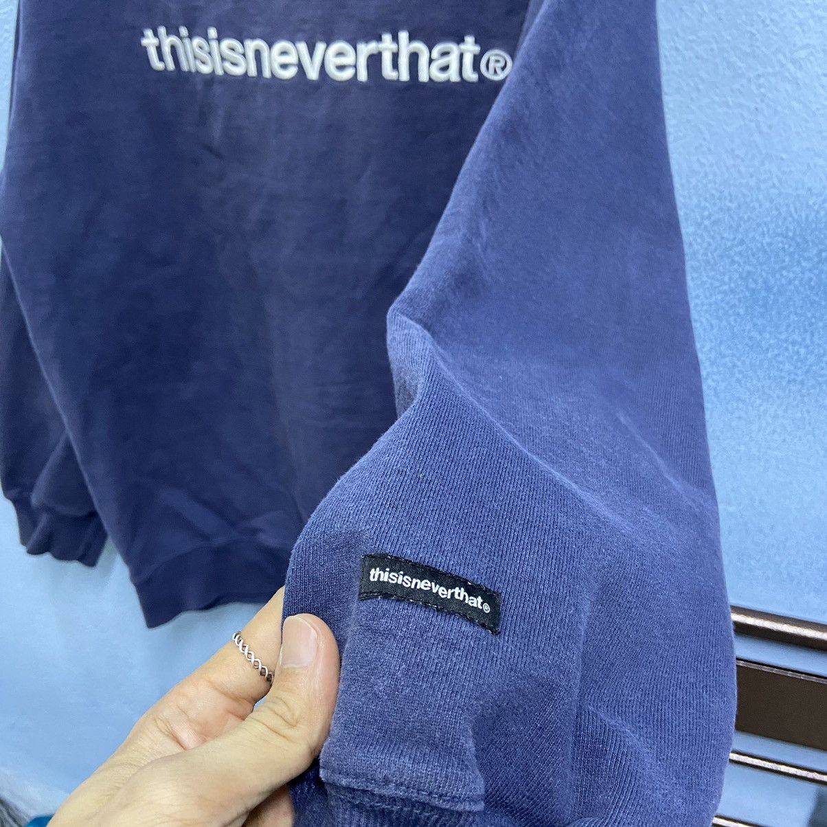 thisisneverthat ThisIsNeverThat SpellOut Sweatshirt Size US M / EU 48-50 / 2 - 4 Thumbnail