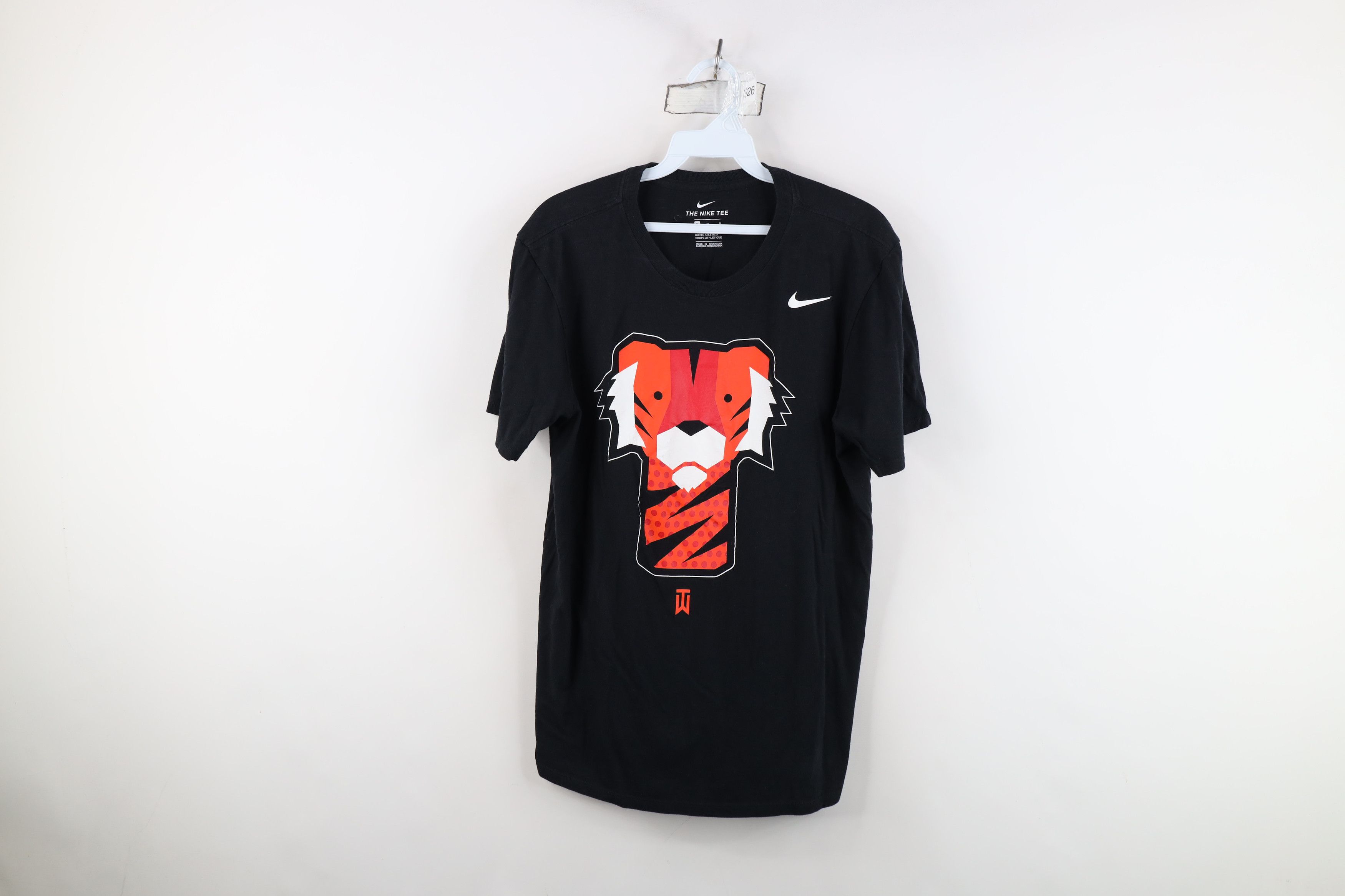 Nike Nike Golf Tiger Woods Tiger Head Short Sleeve T-Shirt Black Size US M / EU 48-50 / 2 - 1 Thumbnail